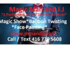 View Magic Man & J.J. Magic Shows Face Painting & Balloon Twisting’s North York profile