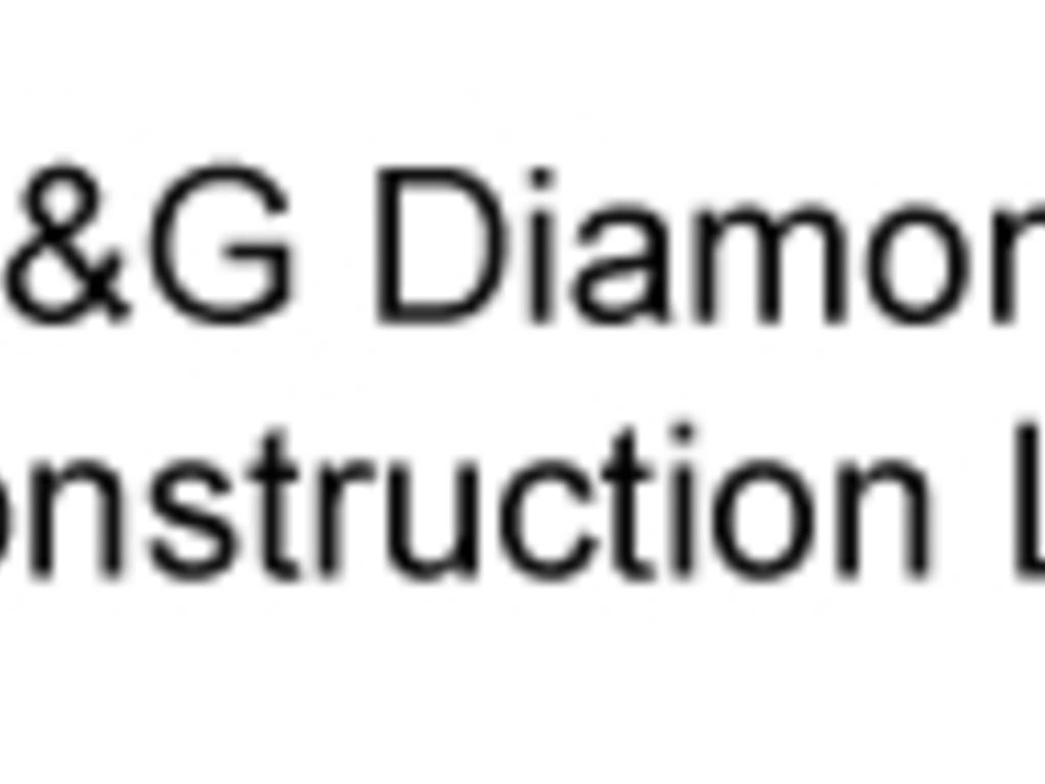 photo G and G Diamond Construction Ltd