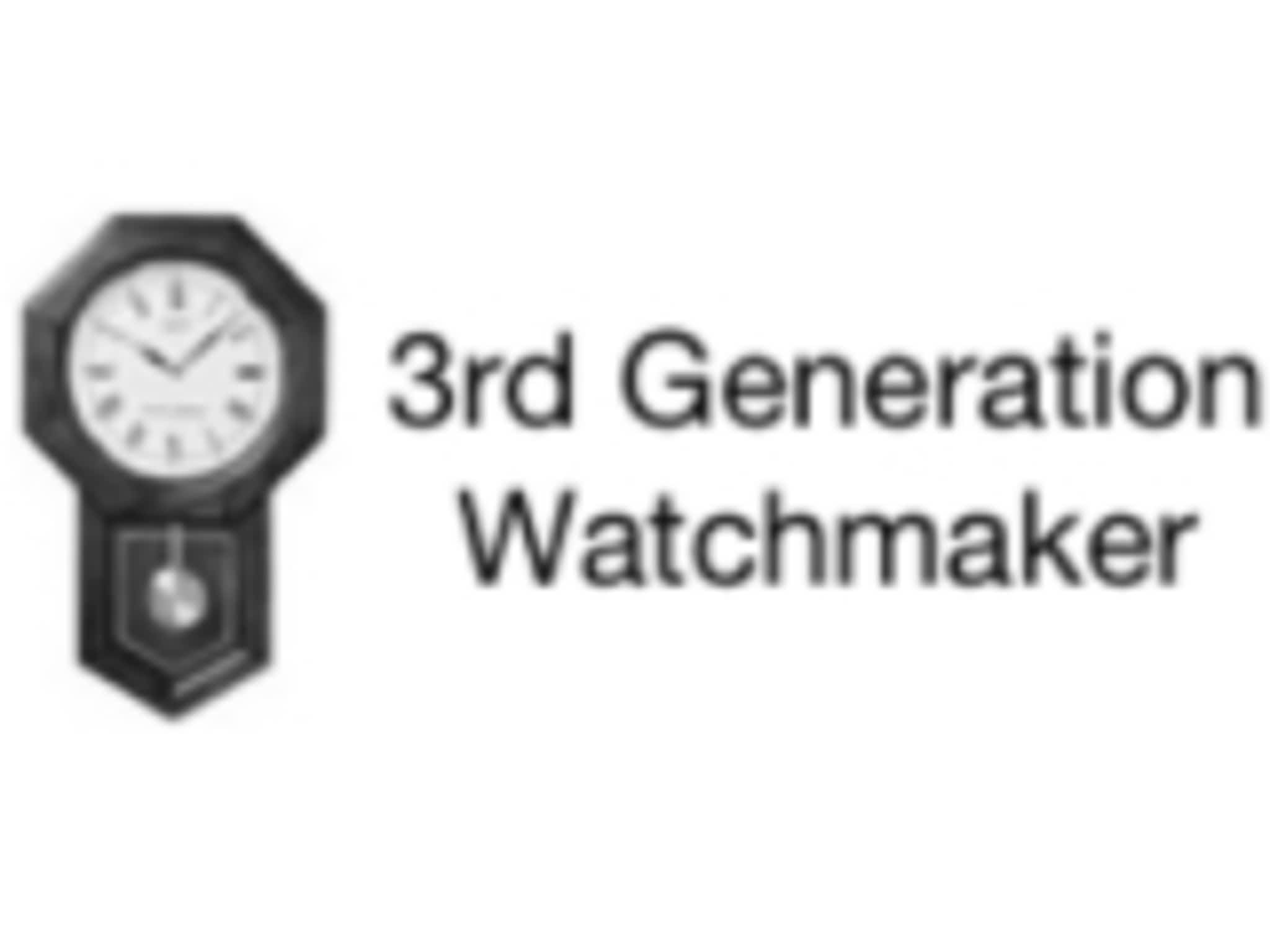 photo 3rd Generation Watchmaker