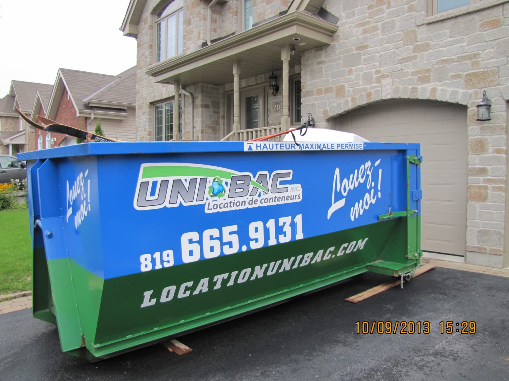 photo Location de conteneurs Unibac