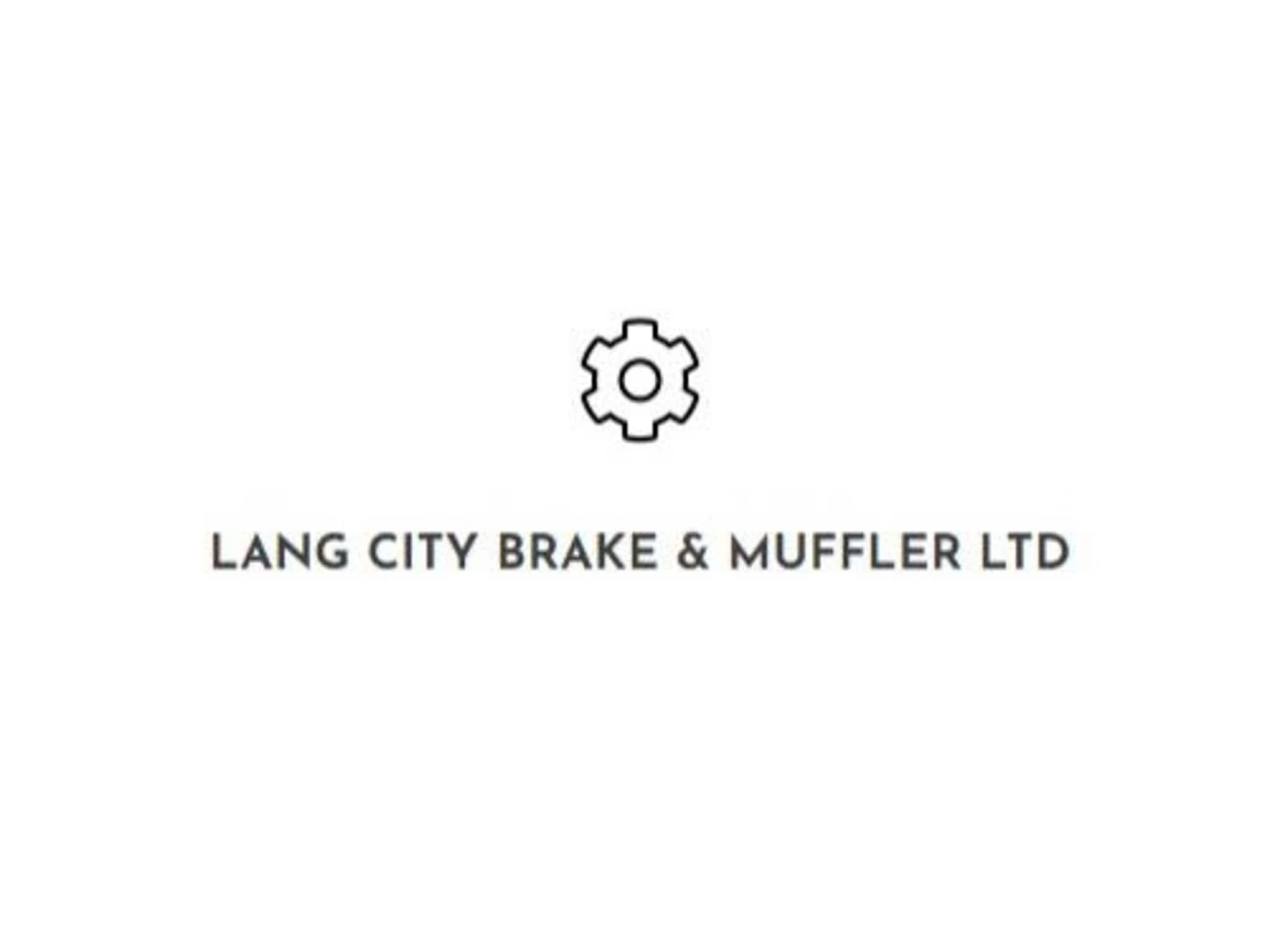 photo Lang City Brake & Muffler Ltd