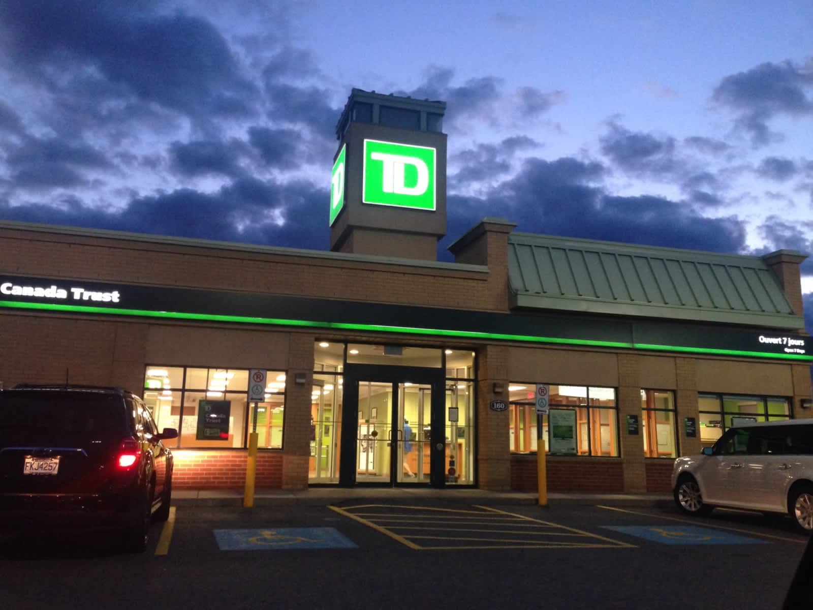 TD Canada Trust ATM Horaire D ouverture 160 Boulevard Omer Marcil 