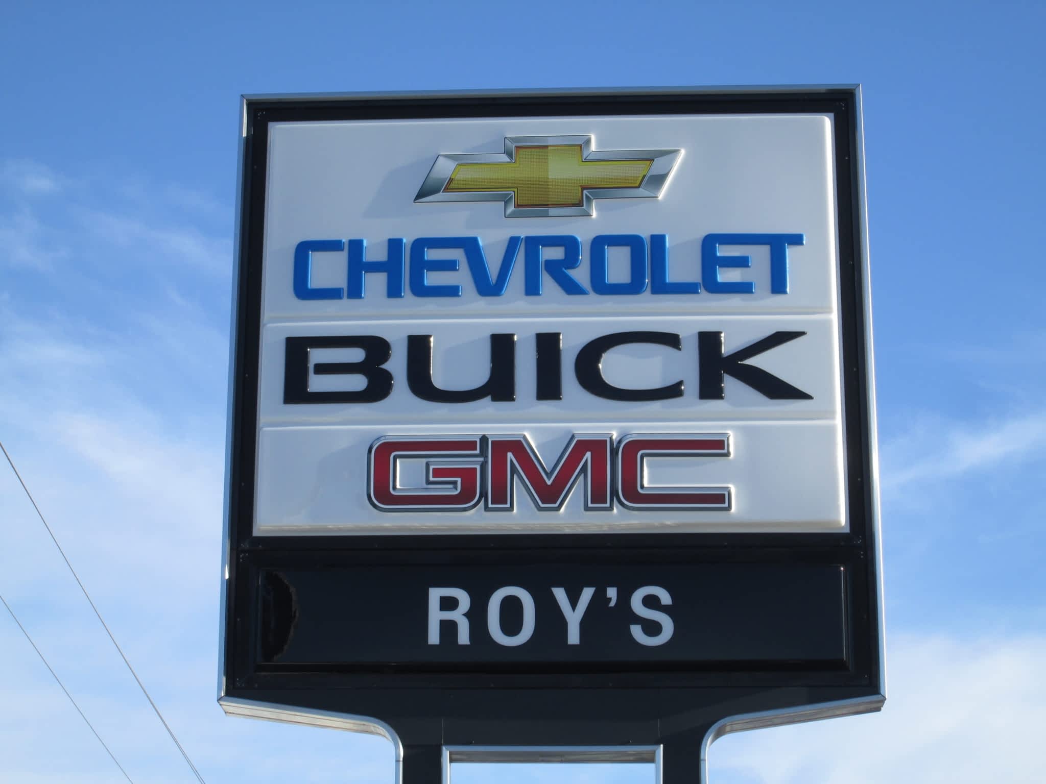 photo Roy's Chevrolet Buick GMC Inc