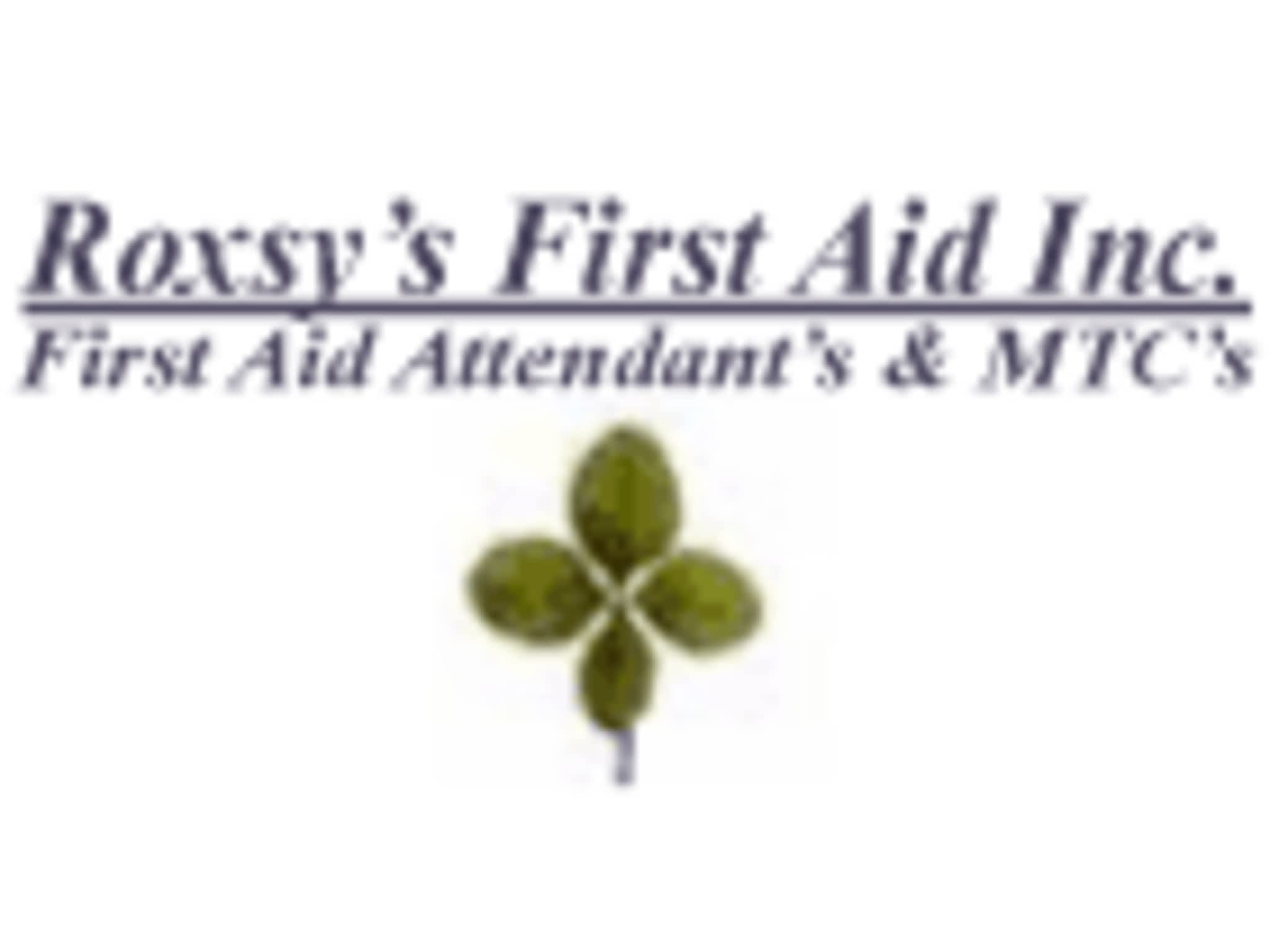 photo Roxsy's First Aid Inc