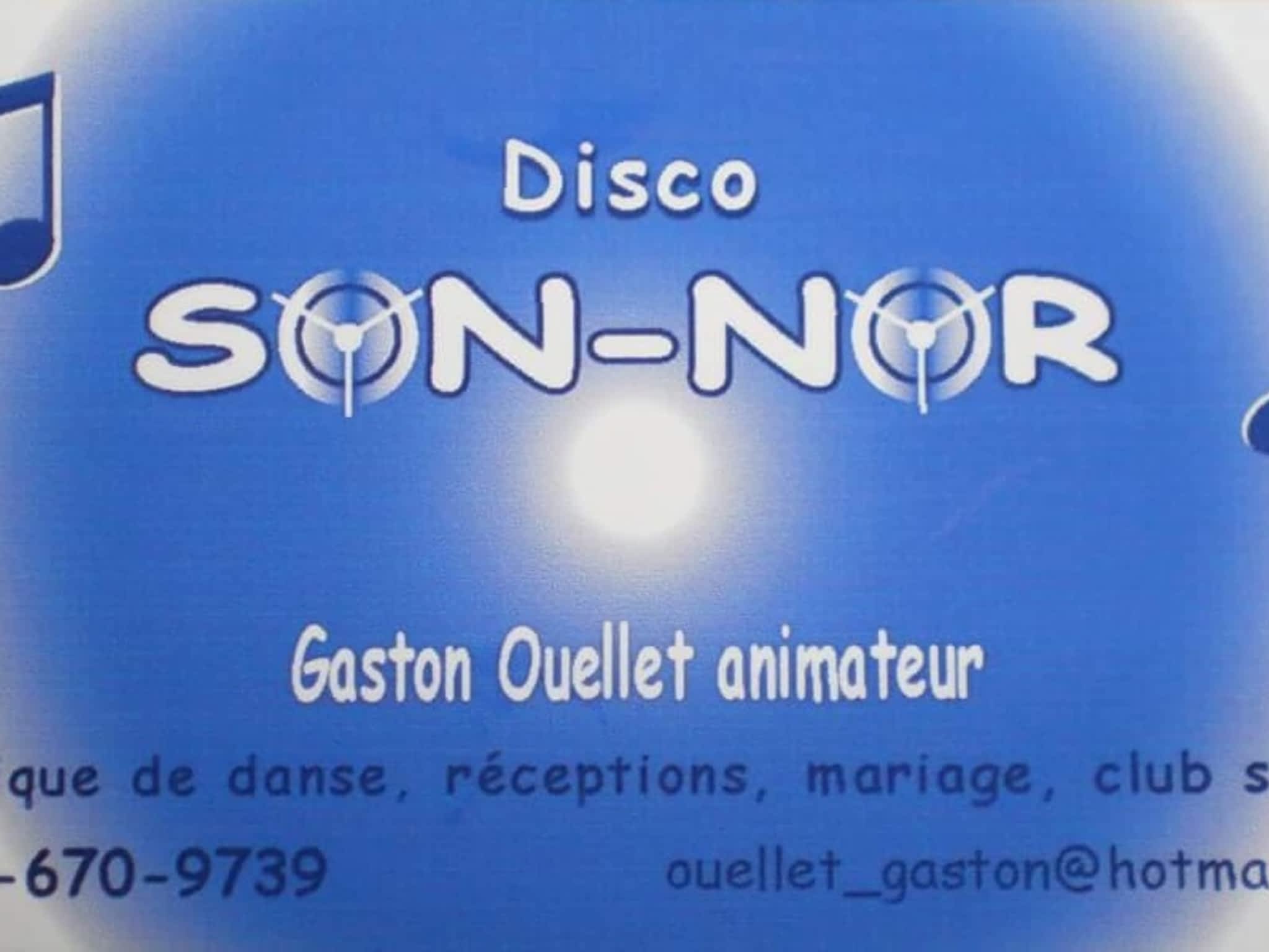 photo Disco Son-Nor