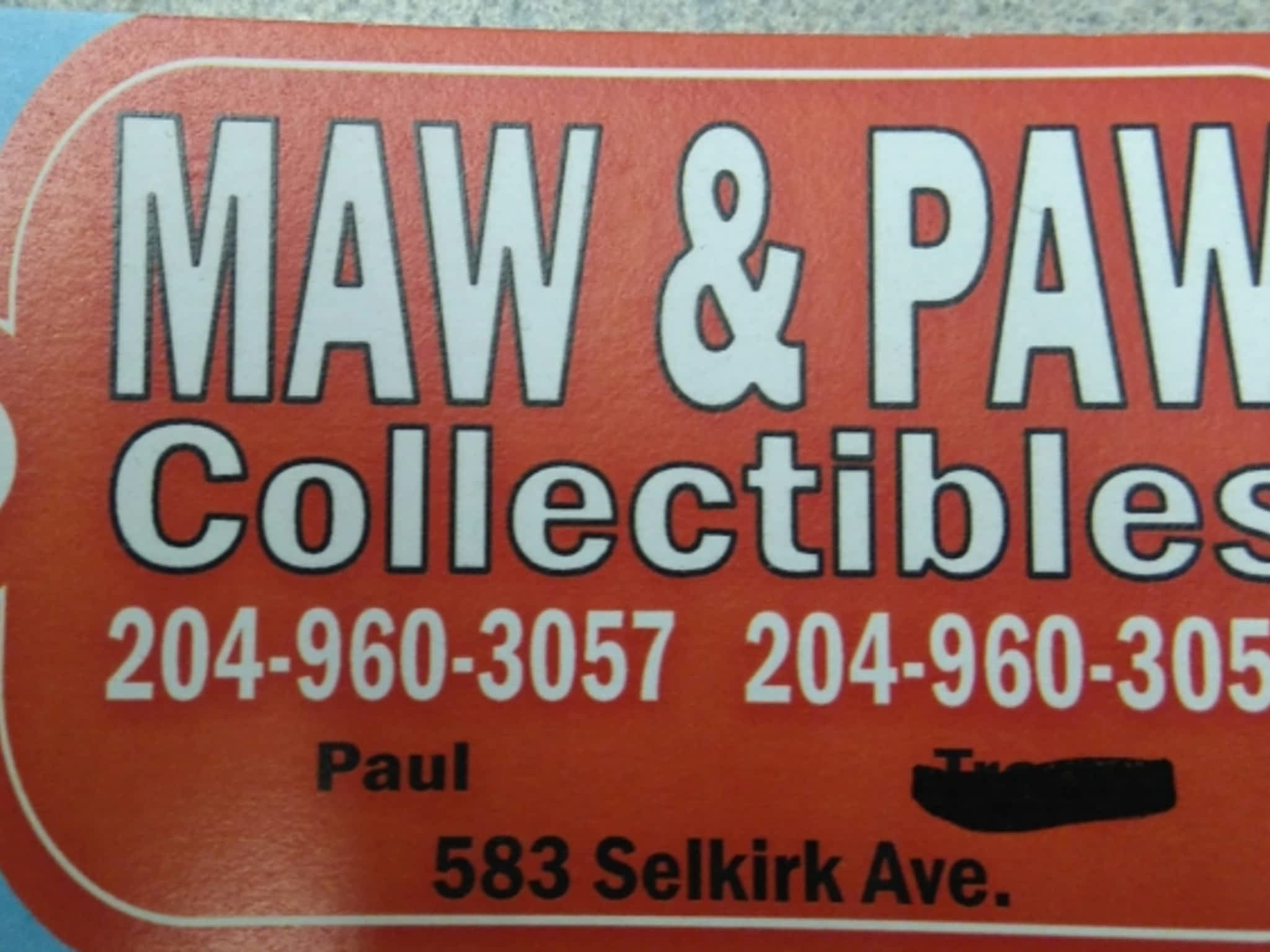 photo Maw & Paw Collectibles