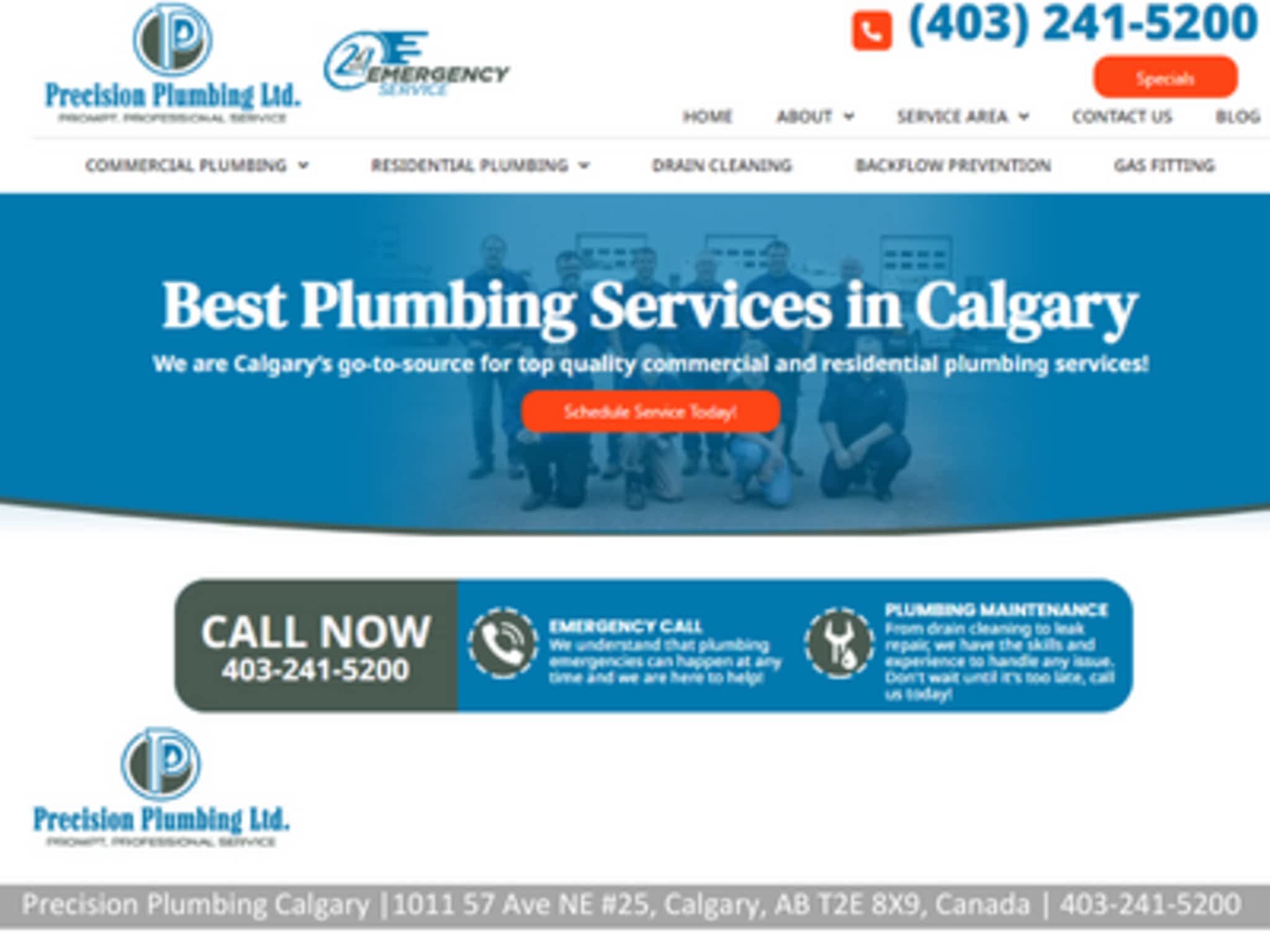 photo Precision Plumbing Calgary