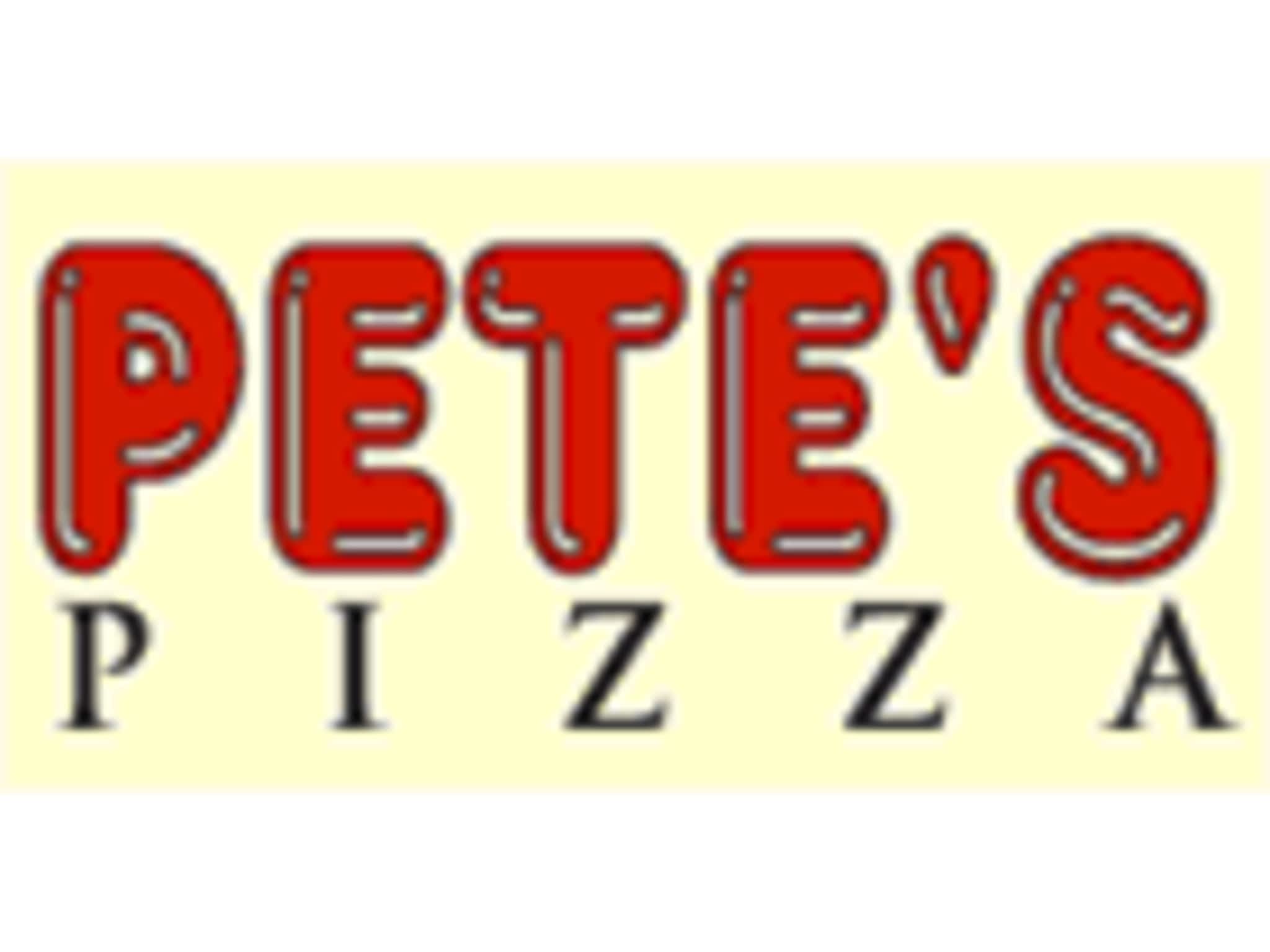 photo Pete's Pizza