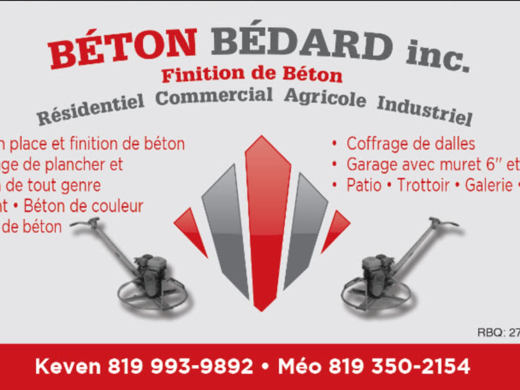 photo Béton Bédard Inc