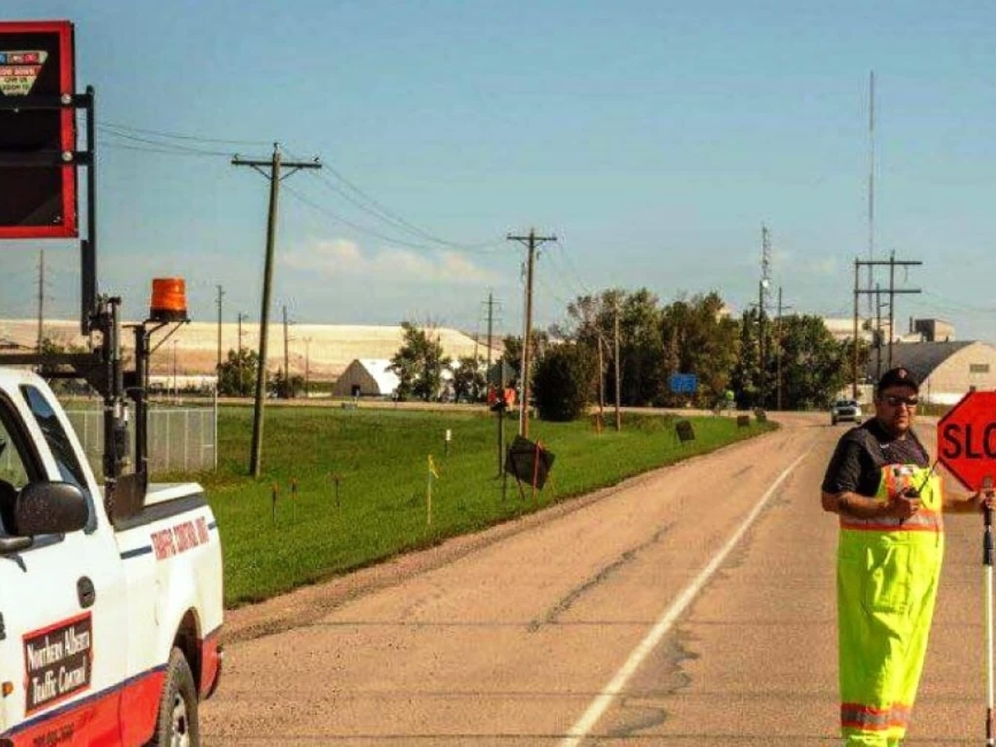 photo Northern Alberta Traffic Control