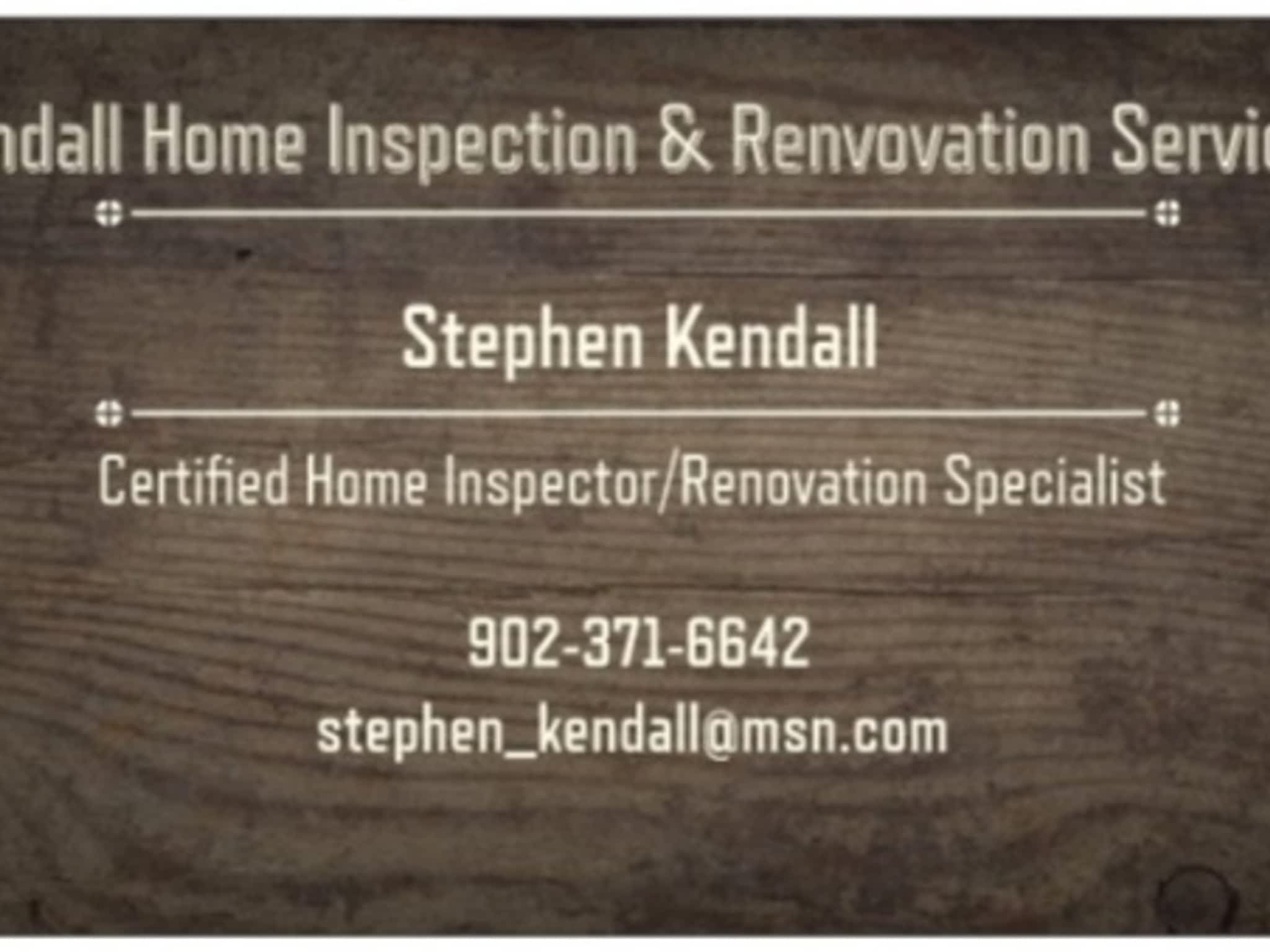 photo Kendall Home Inspection & Renovations Sevices