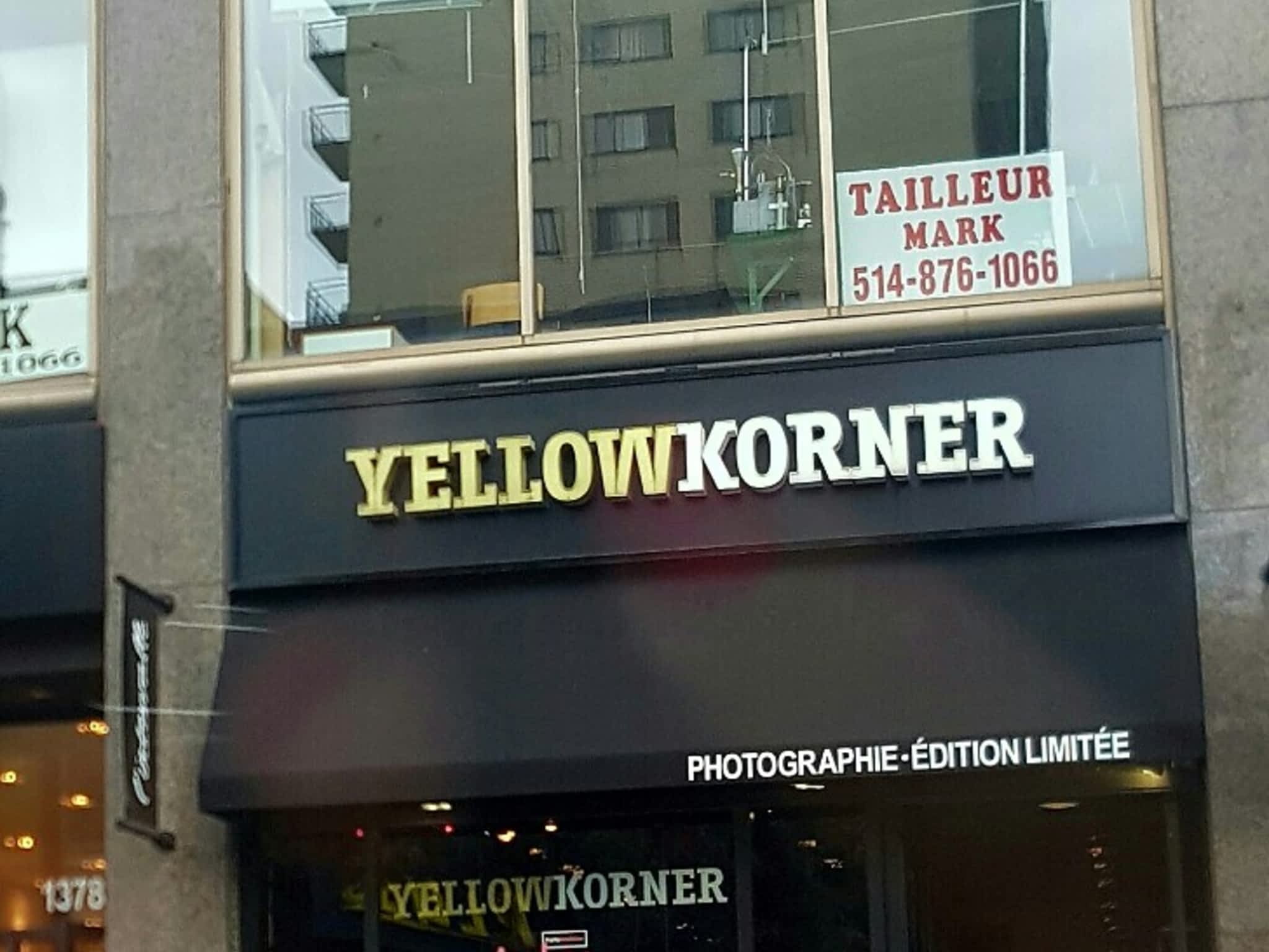photo Yellow Korner Montréal