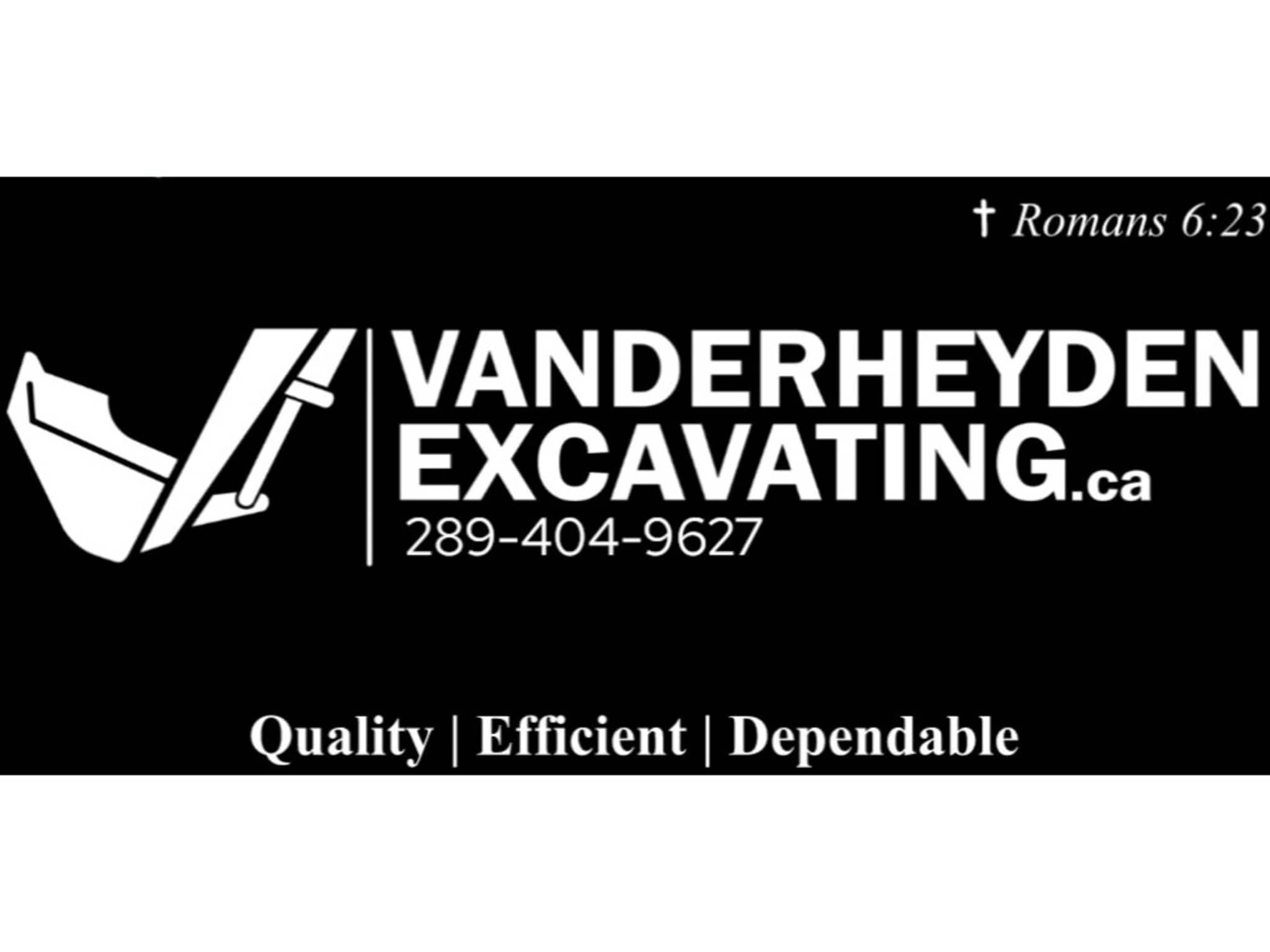 photo Vanderheyden Excavating