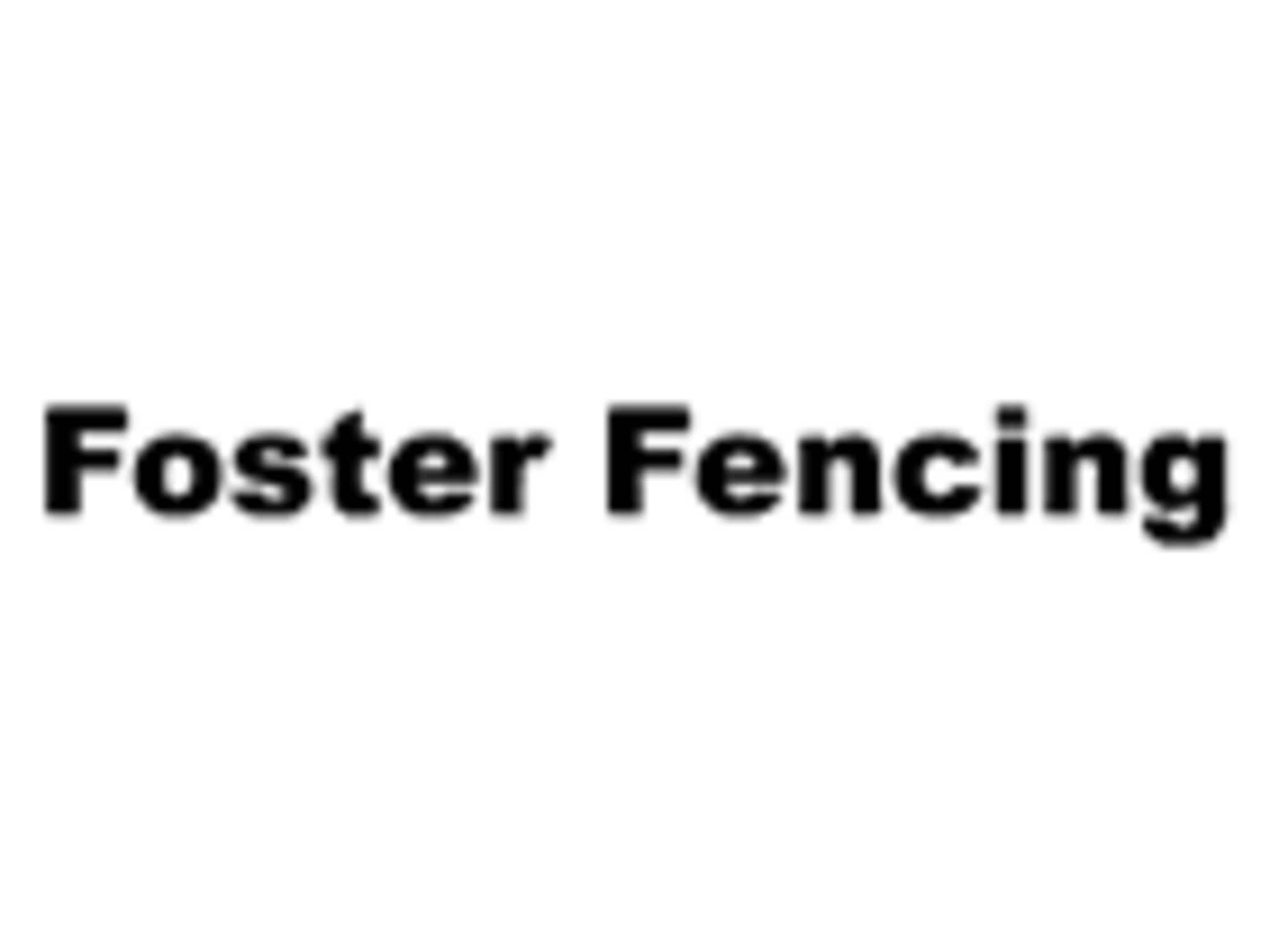 photo Foster Fencing