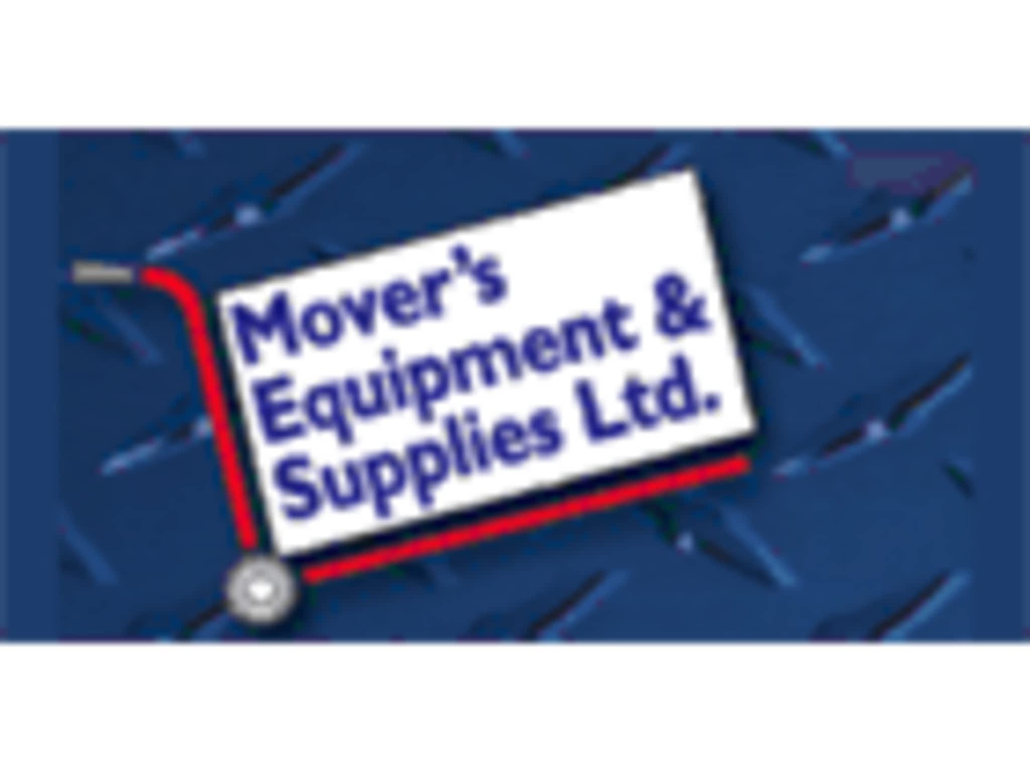 photo Mover's Equipment & Supplies