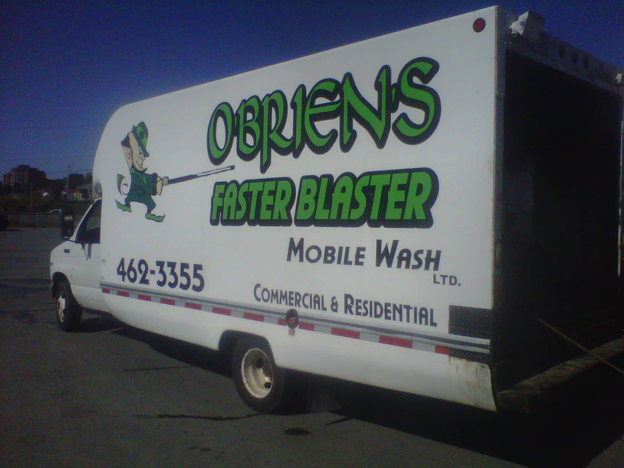 photo O'Brien's Faster Blaster Mobile Wash Limited