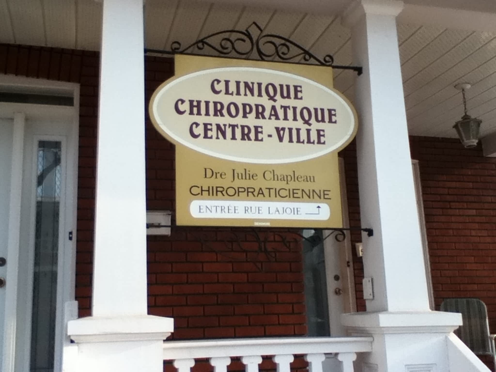 photo Clinique Chiropratique Centre-Ville
