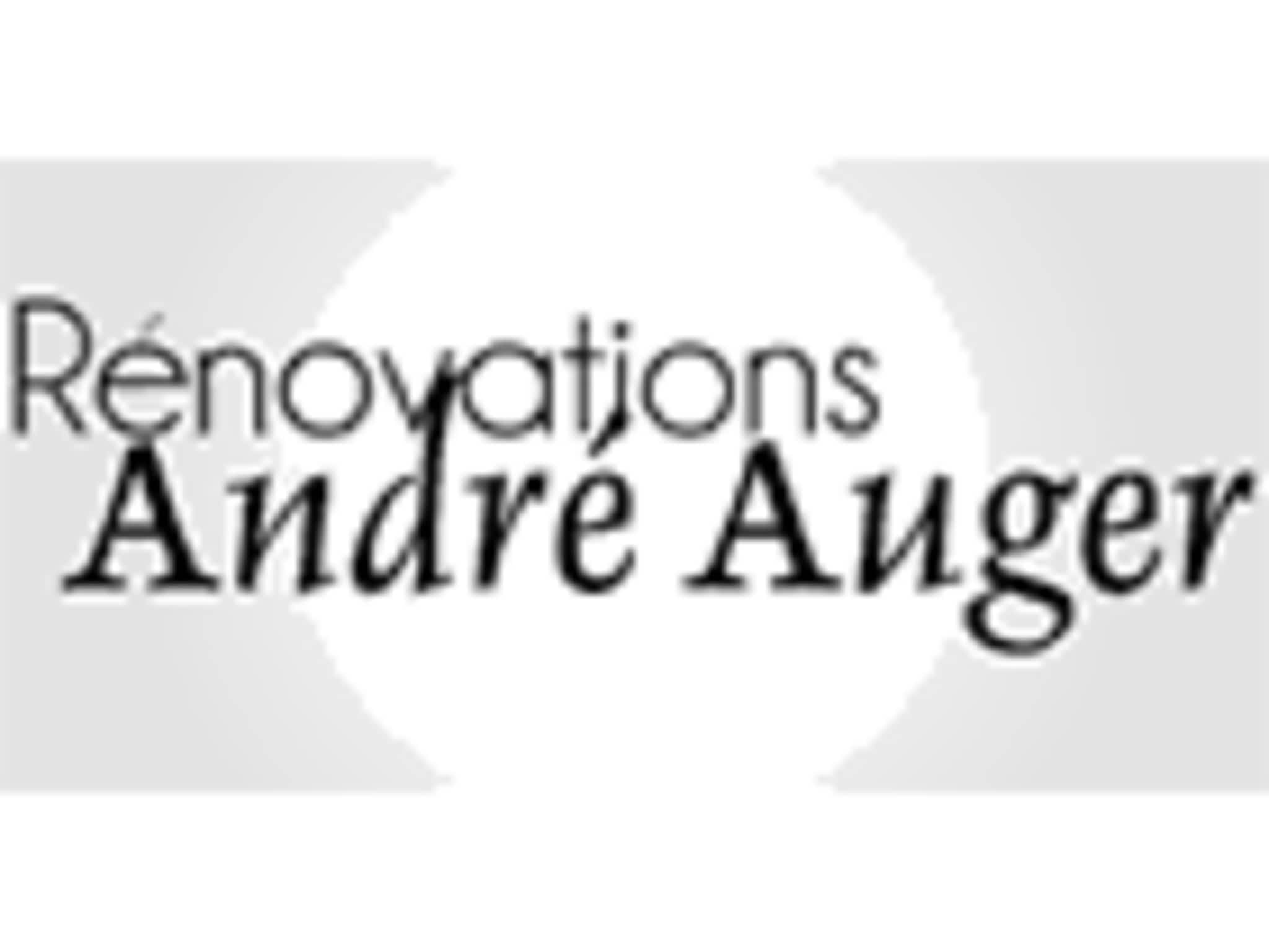 photo Rénovations André Auger