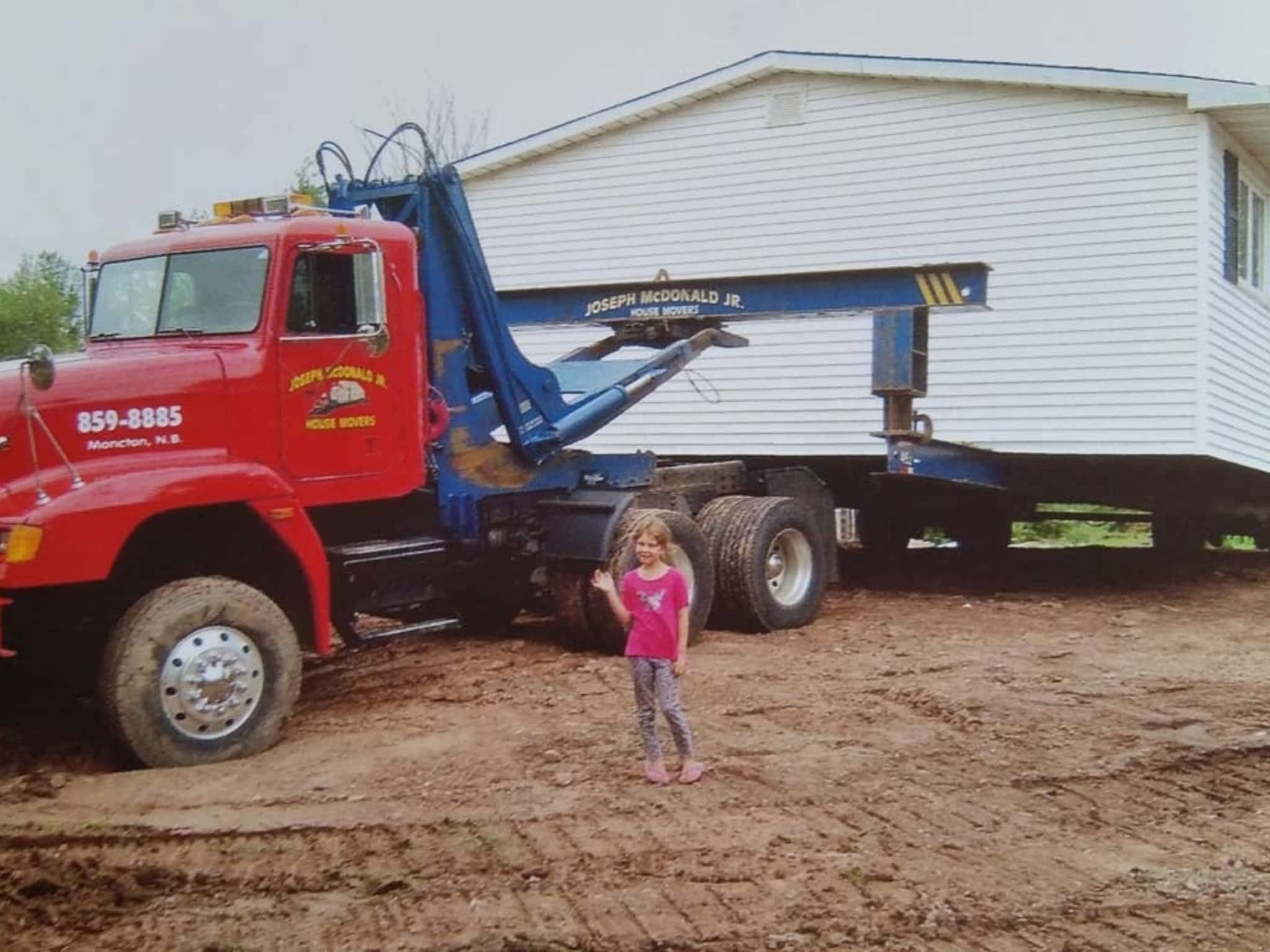 photo Joseph McDonald Jr House Moving & Construction Ltd