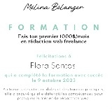 View Flora Grâce Rédactrice Web’s Val-Belair profile