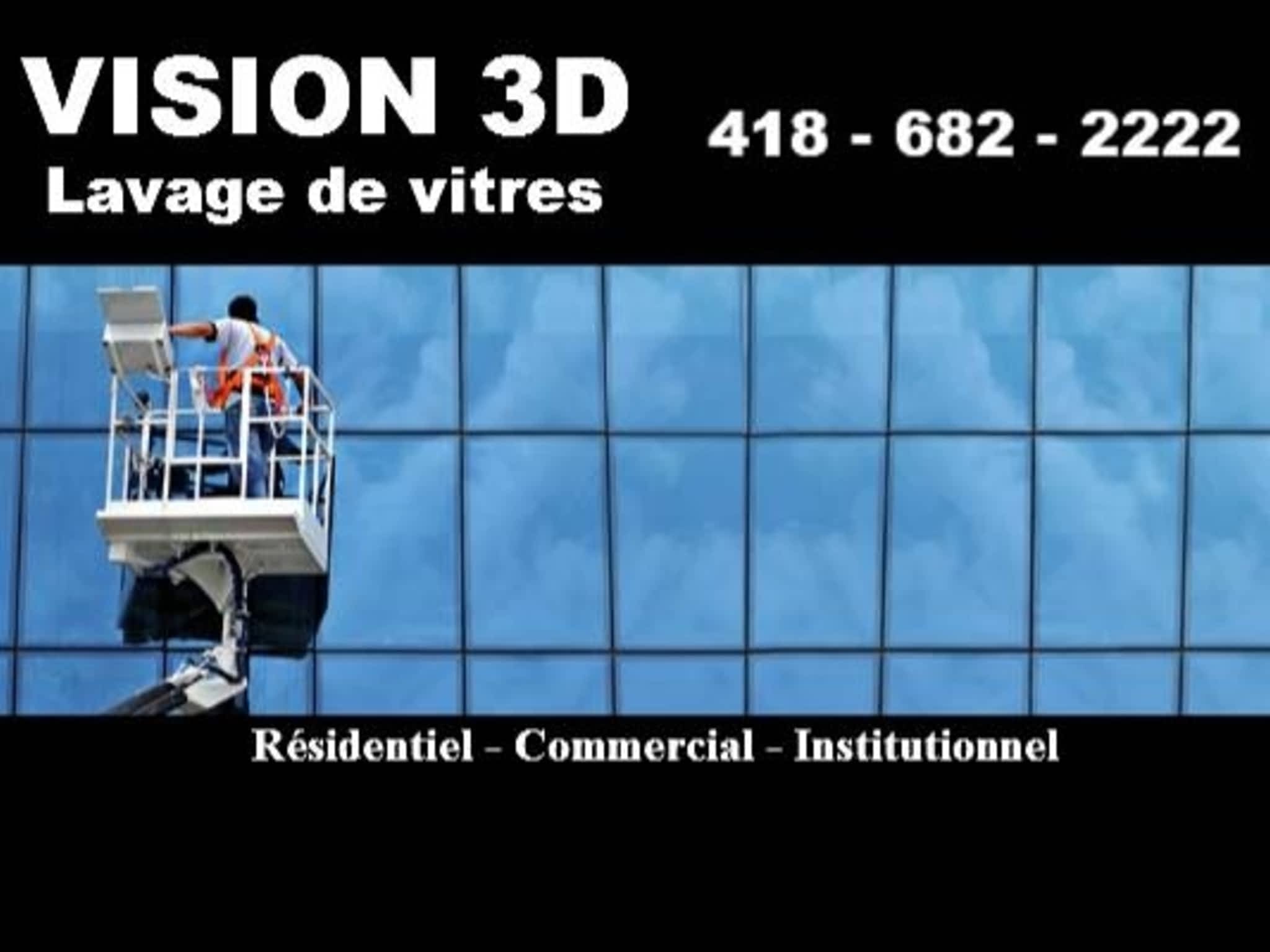 photo Service Vision 3D Lavage de Vitres