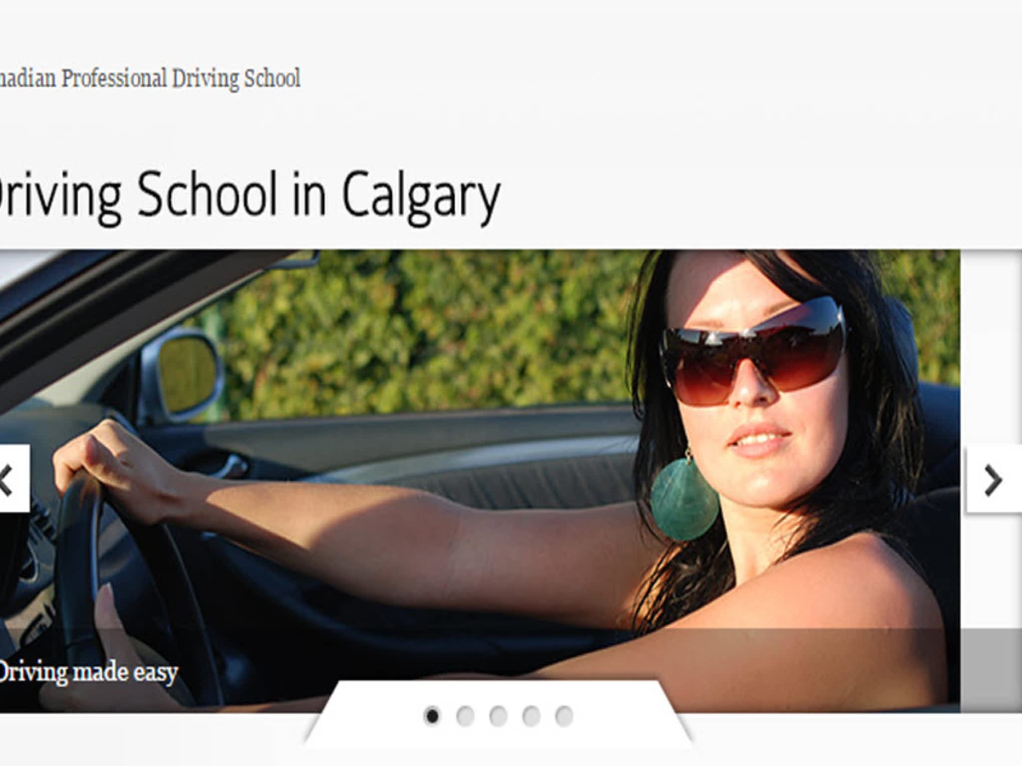 photo Canadian Professional Driving School