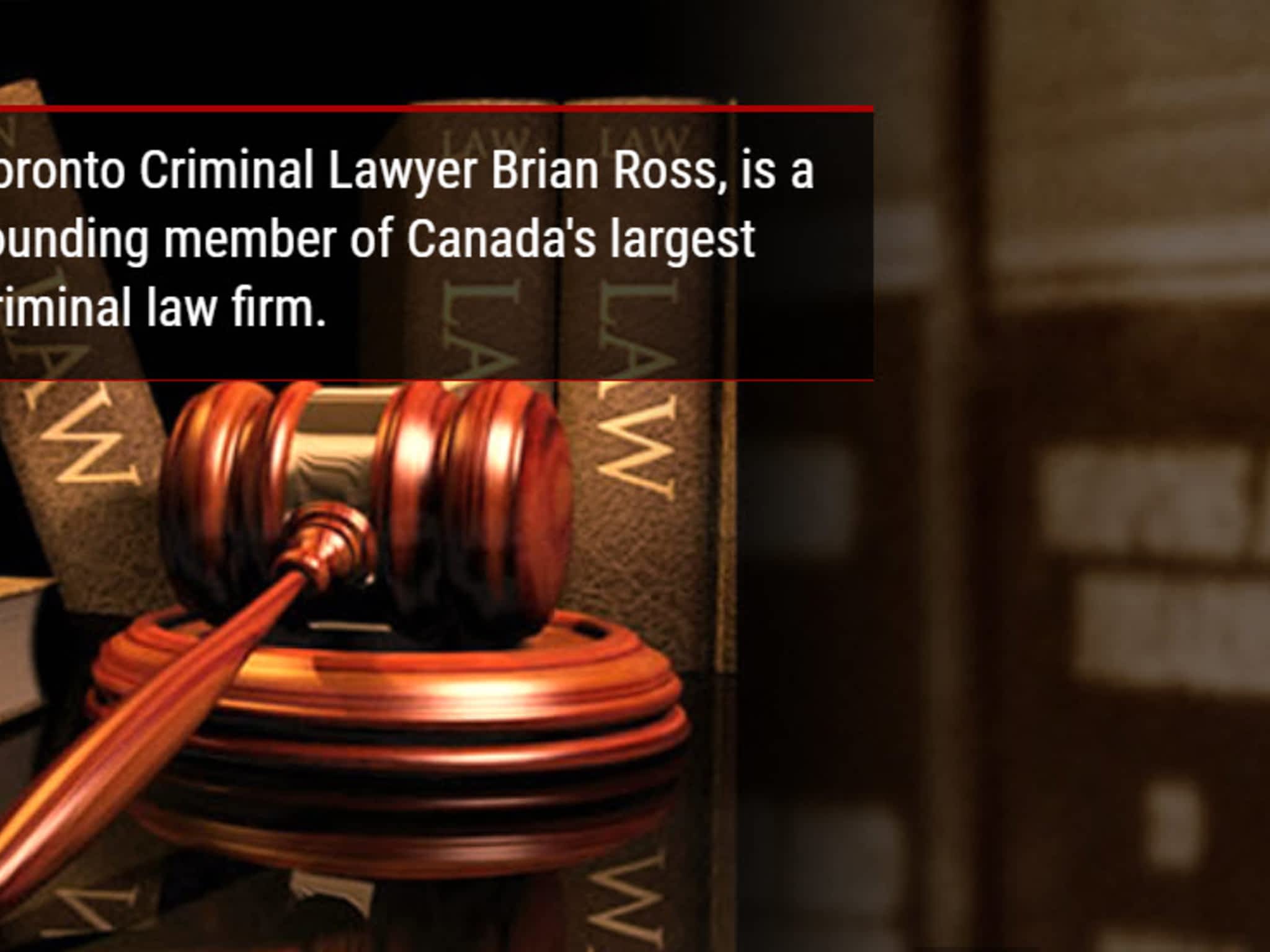 photo Brian Ross Criminal Defence Lawyer