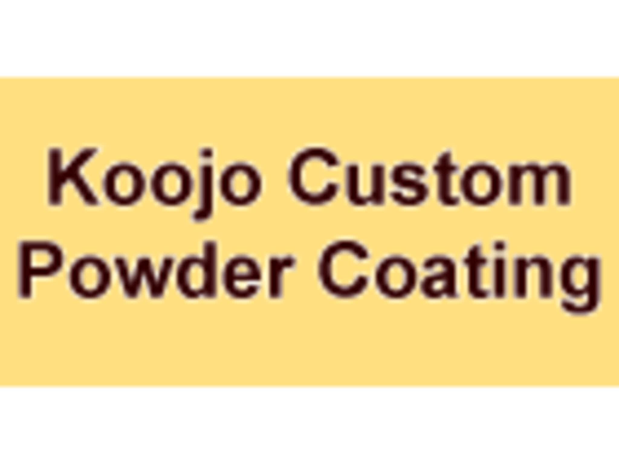 photo Koojo Custom Powder Coating