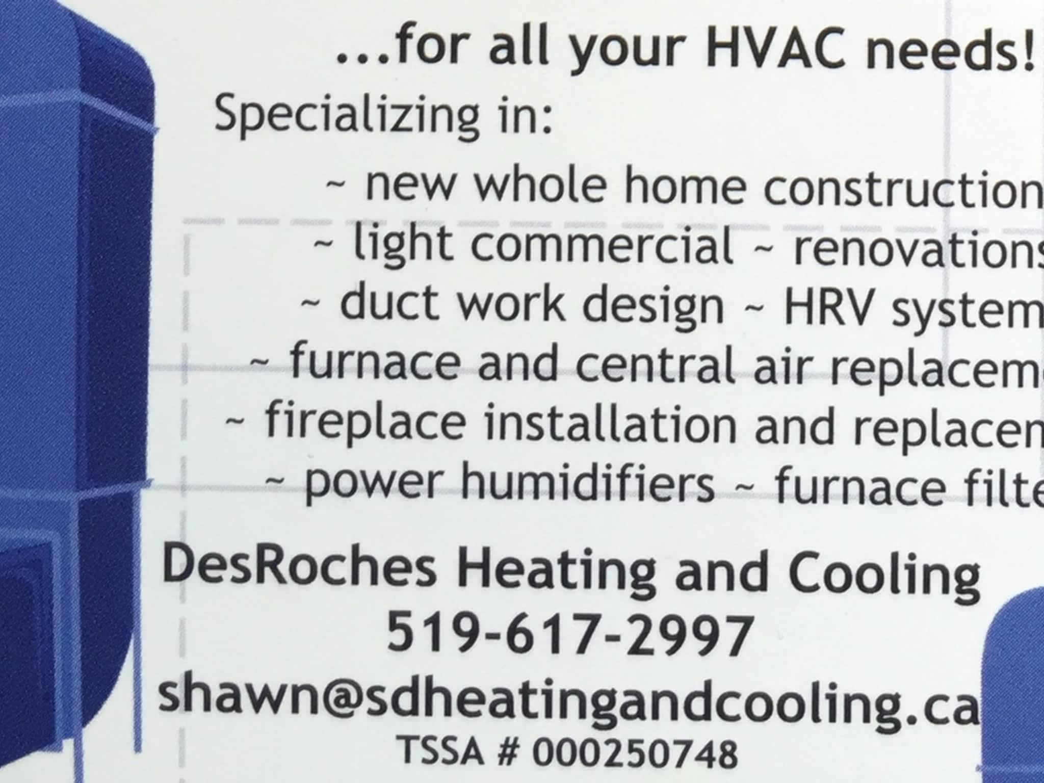 photo DesRoches Heating and Cooling
