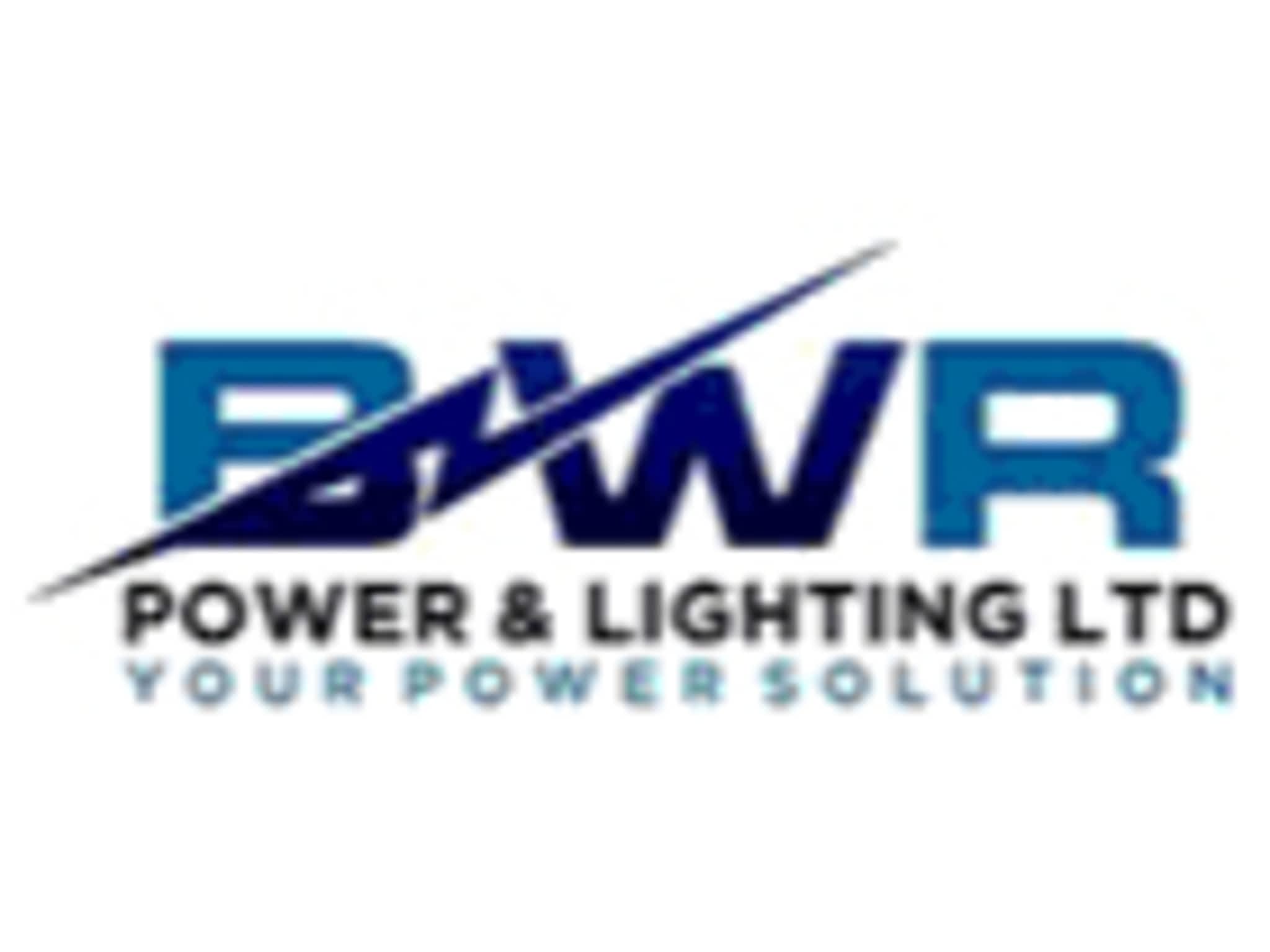photo BWR Power & Lighting Ltd