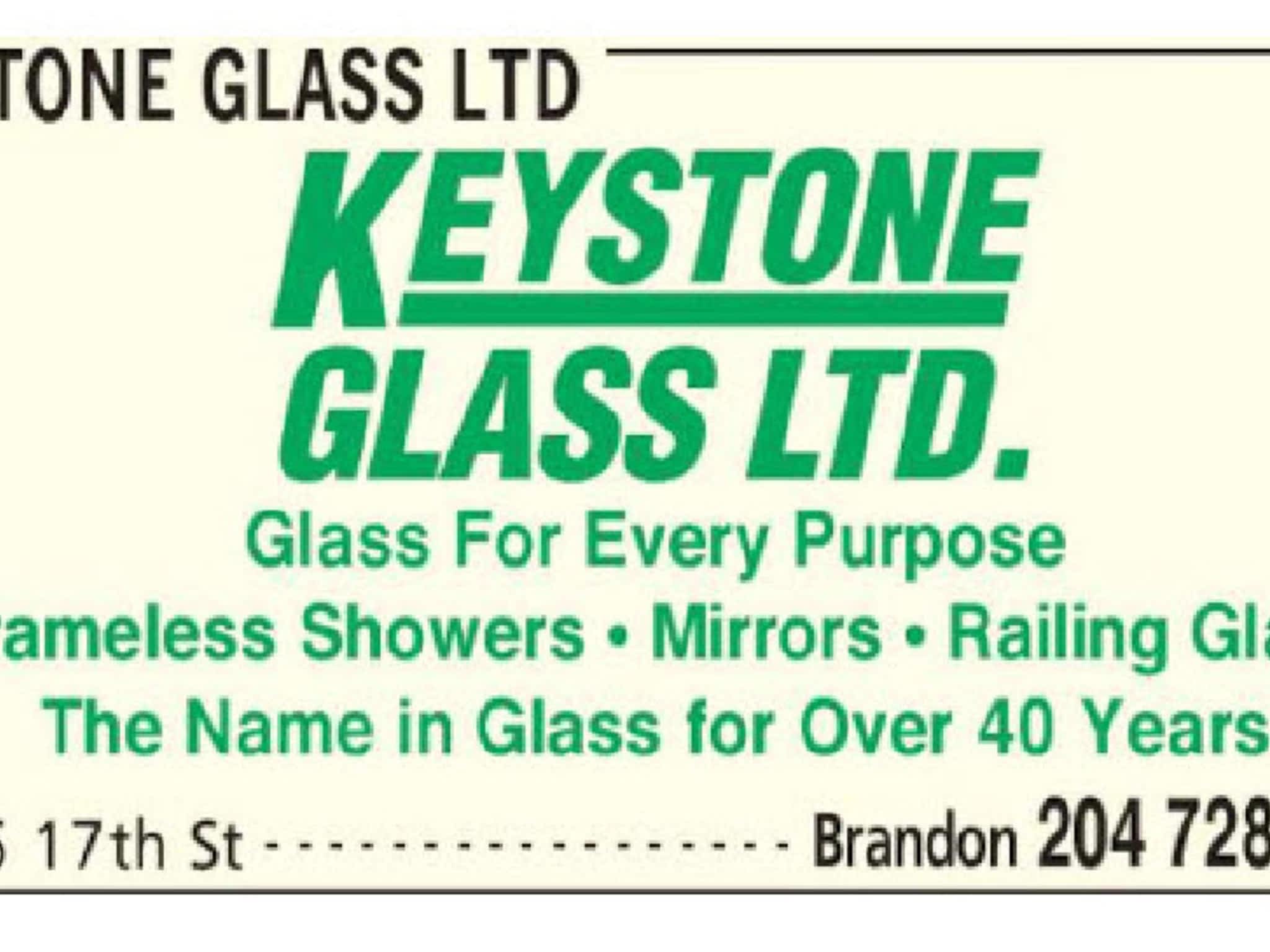 photo Keystone Glass Ltd