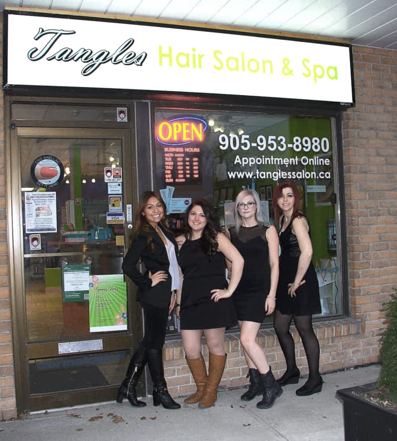 Tangles salon deals