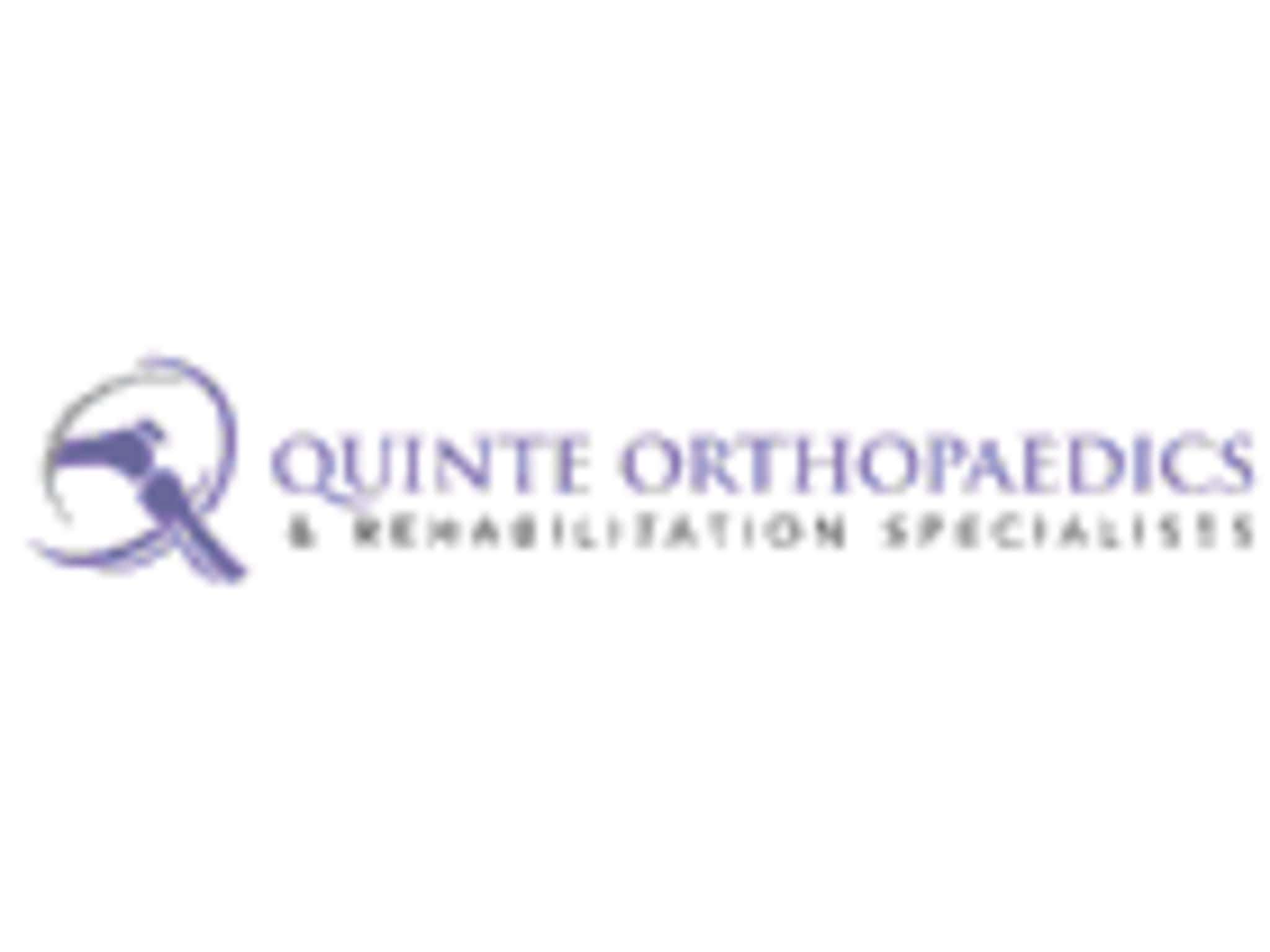 photo Quinte Orthopaedics & Rehabilitation Specialists
