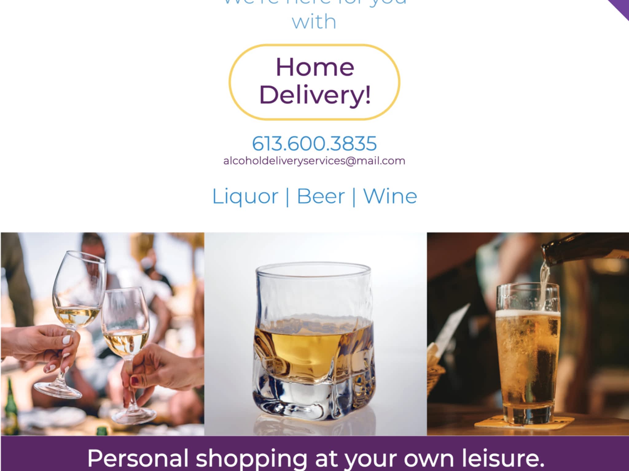 photo Ottawa Alcohol Beer and Wine Delivery Service