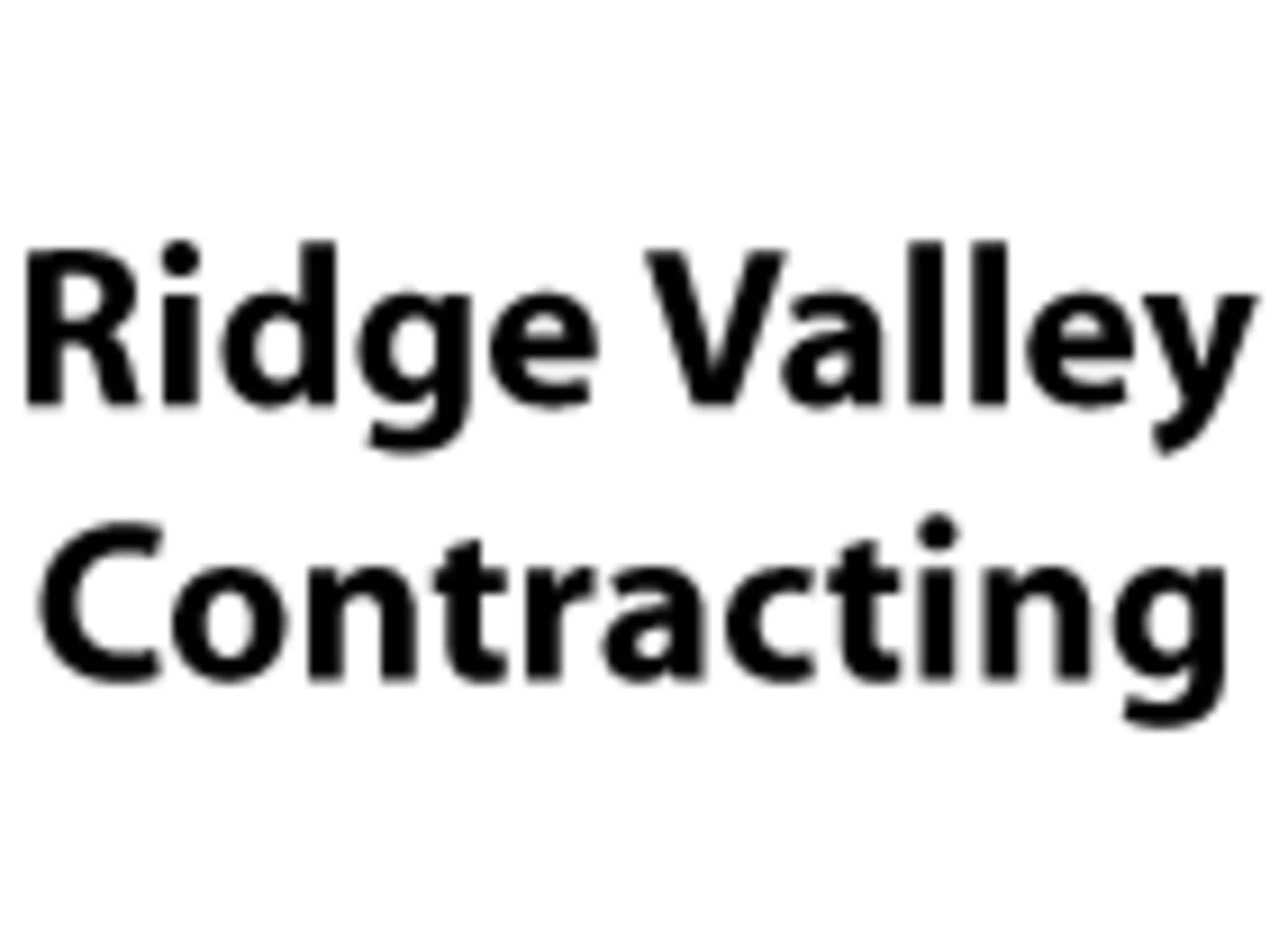 photo Ridge Valley Contracting