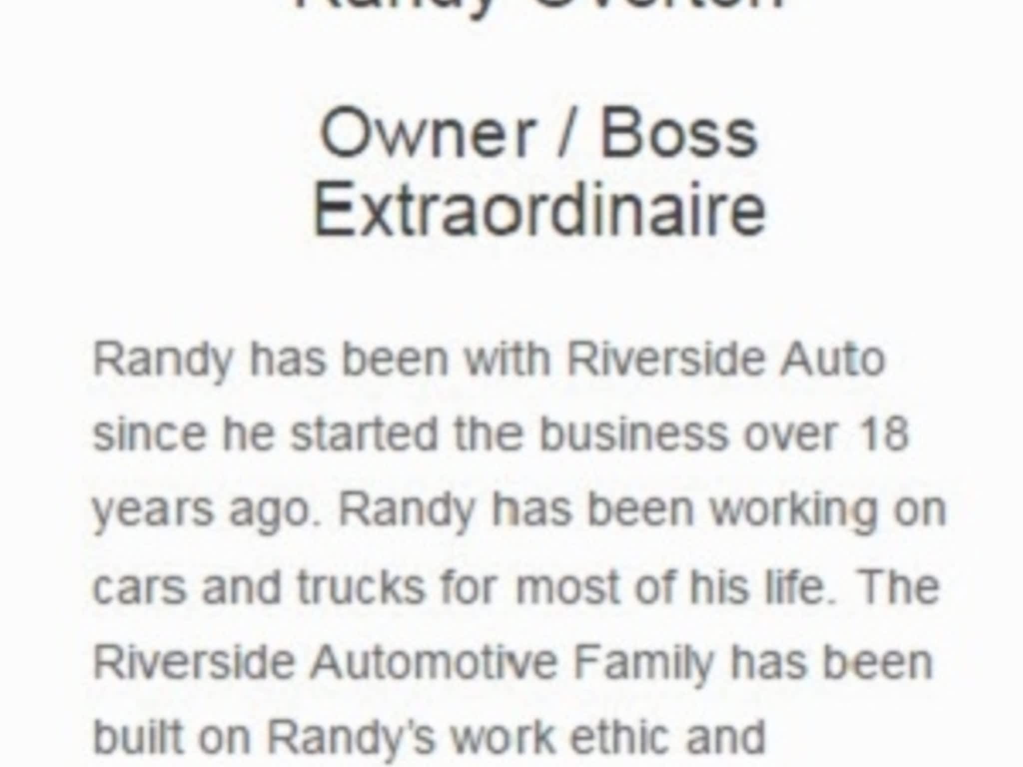 photo Bumper to Bumper Auto Service - Riverside Auto Service