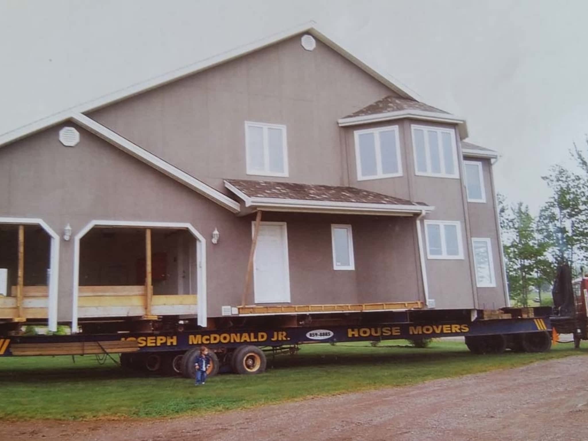 photo Joseph McDonald Jr House Moving & Construction Ltd