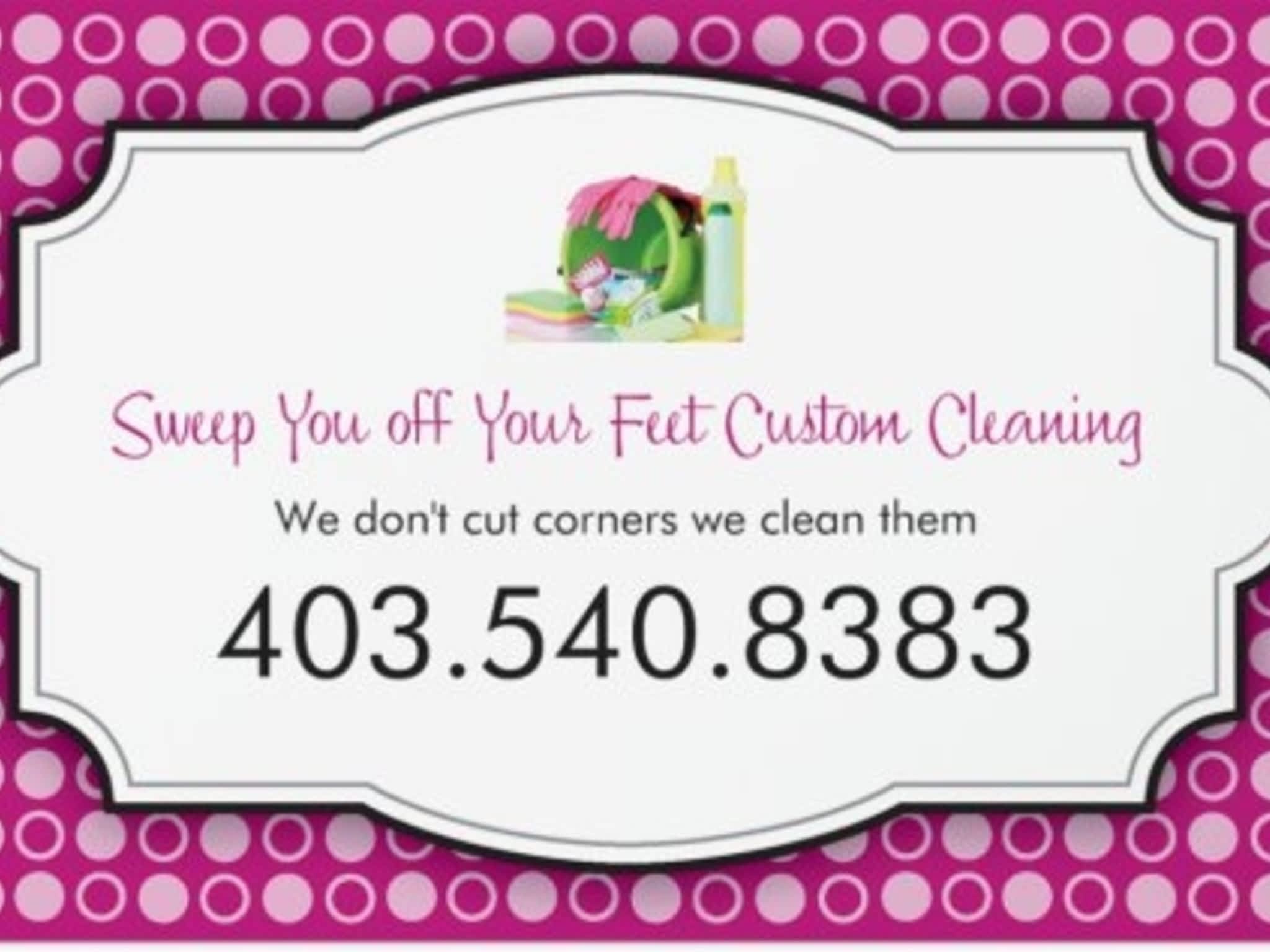 photo Sweep You Off Your Feet Custom Cleaning
