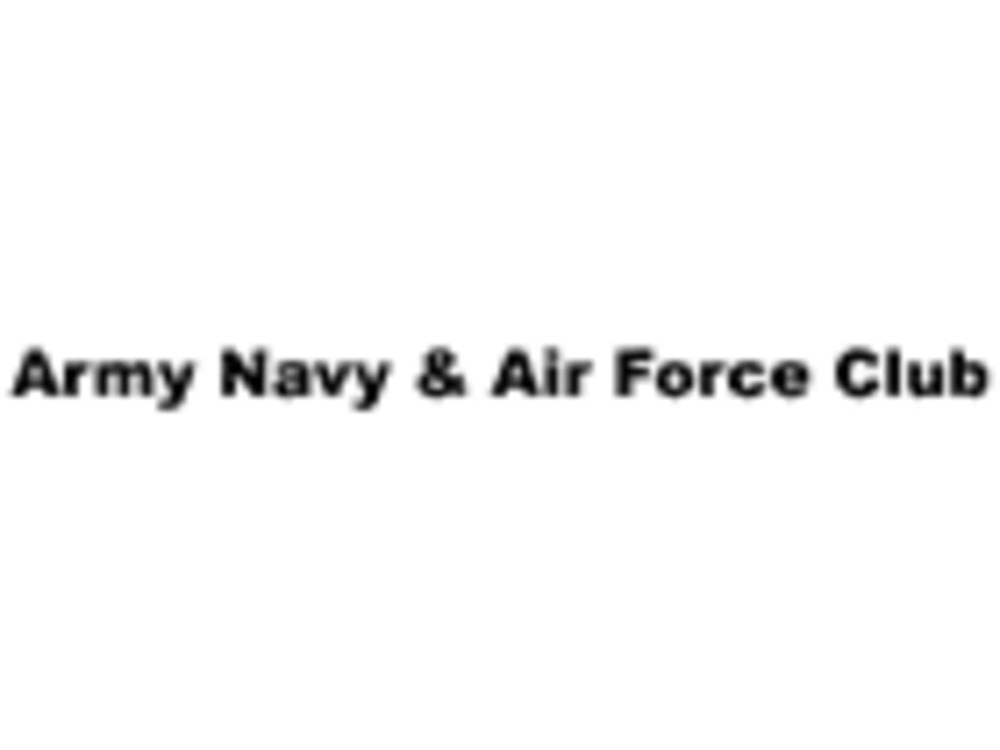 photo Army Navy & Air Force Club