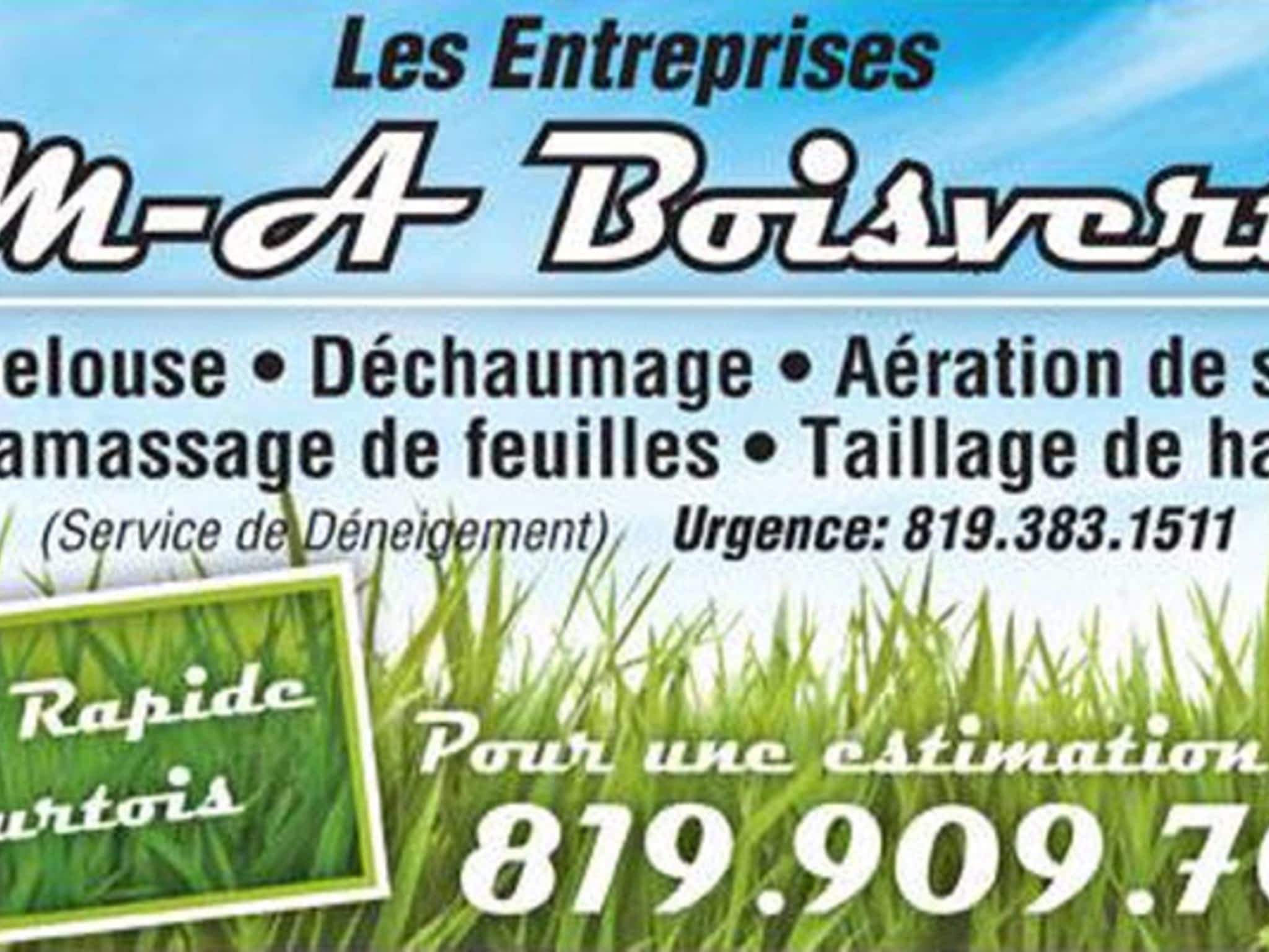 photo Les Entreprises M-A Boisvert