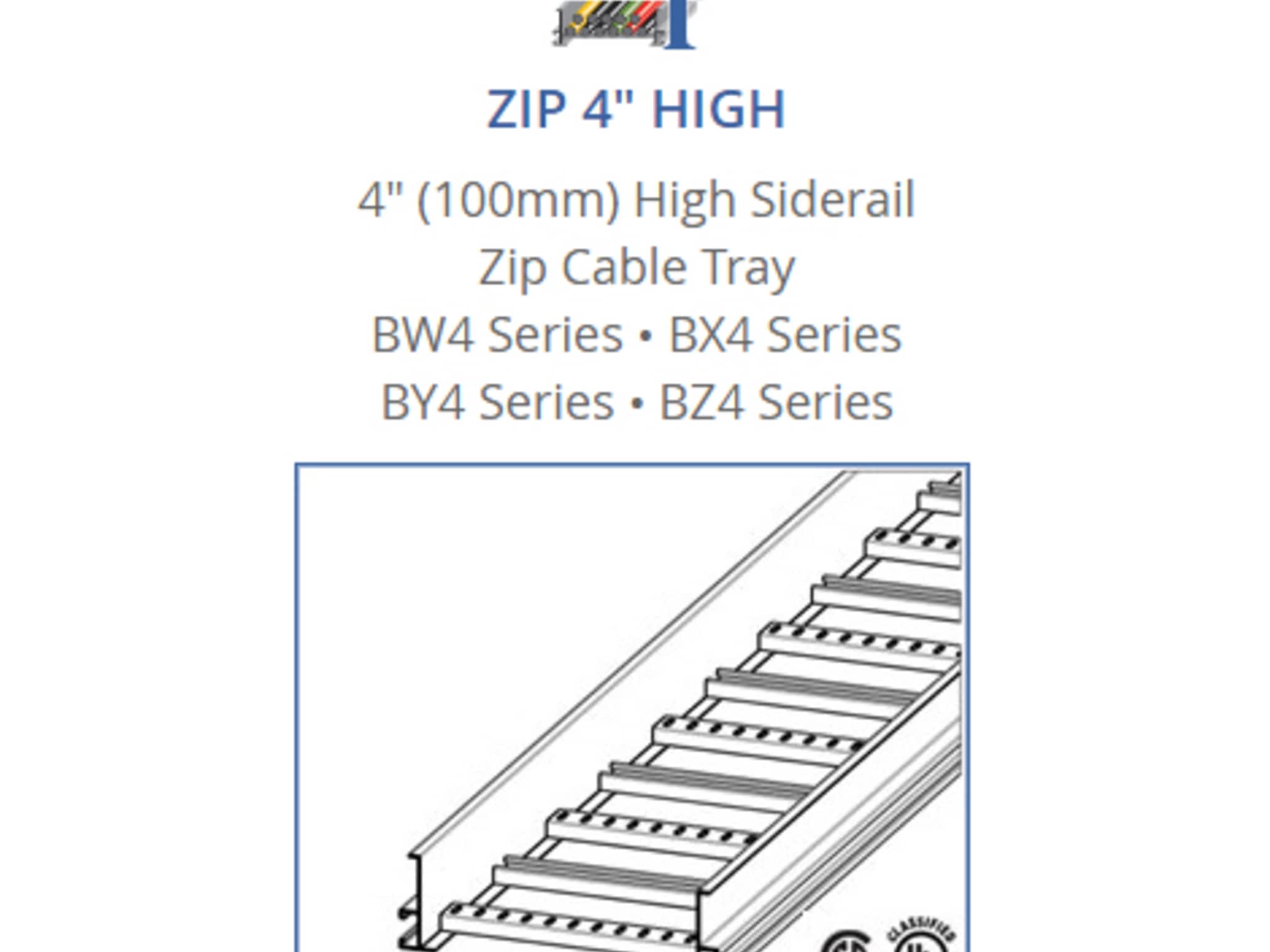 photo Zip Cable Tray Systems Inc