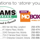 Adams Storage Royal Oak - Mini entreposage