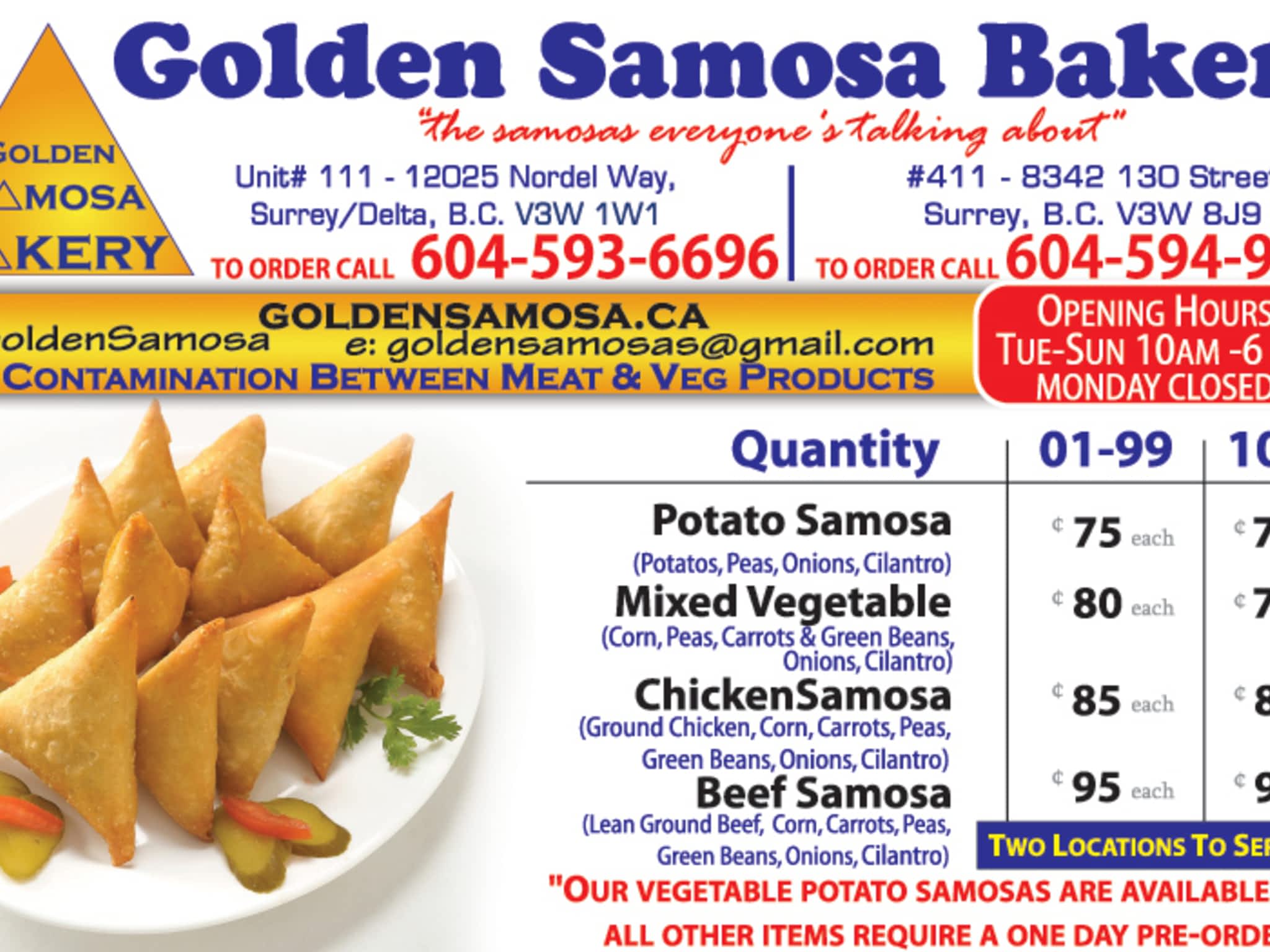 photo Golden Samosa Bakery Ltd