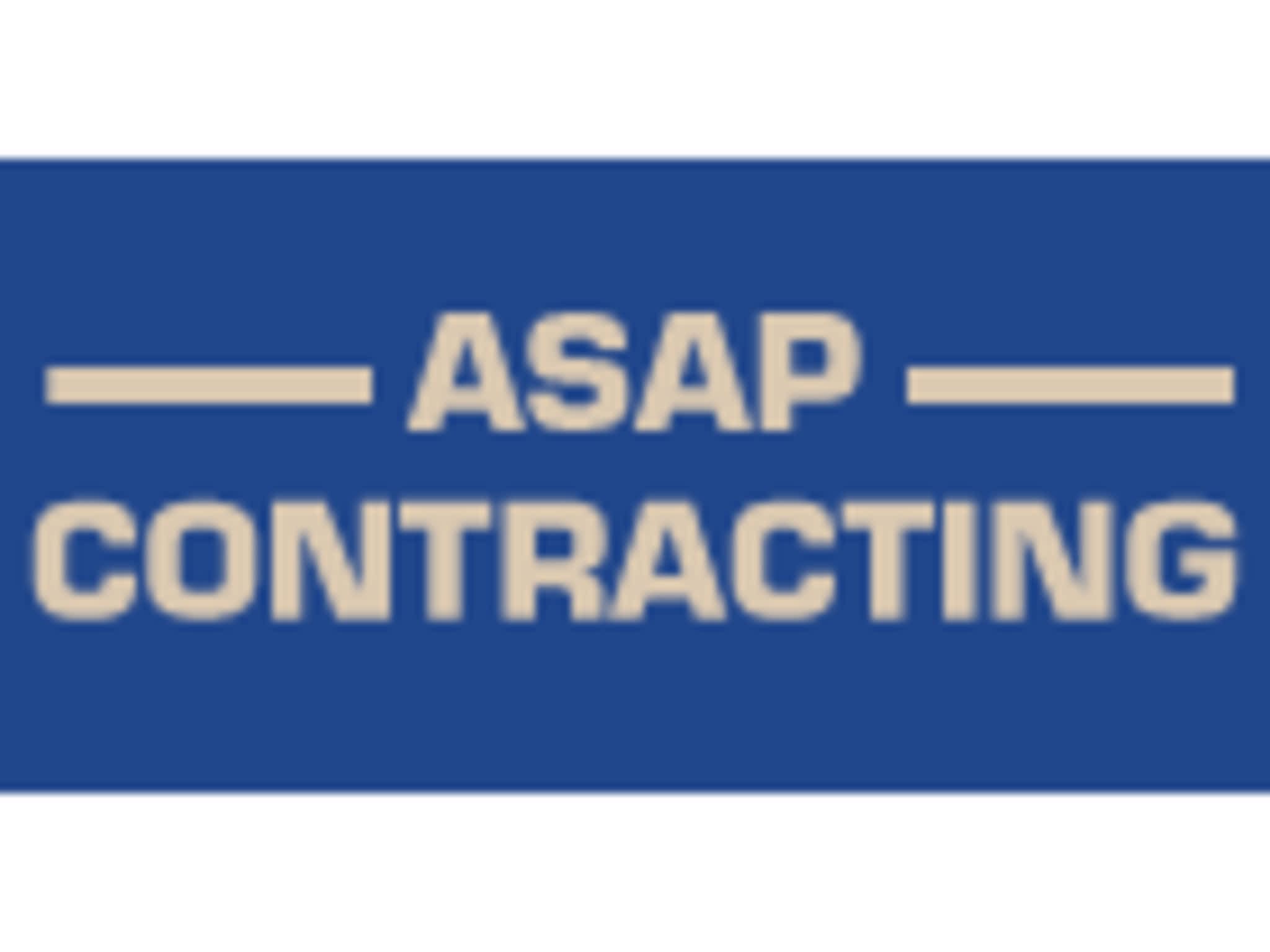 photo ASAP Contracting Ltd