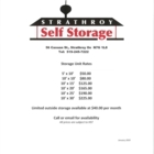 Strathroy Self Storage - Mini entreposage