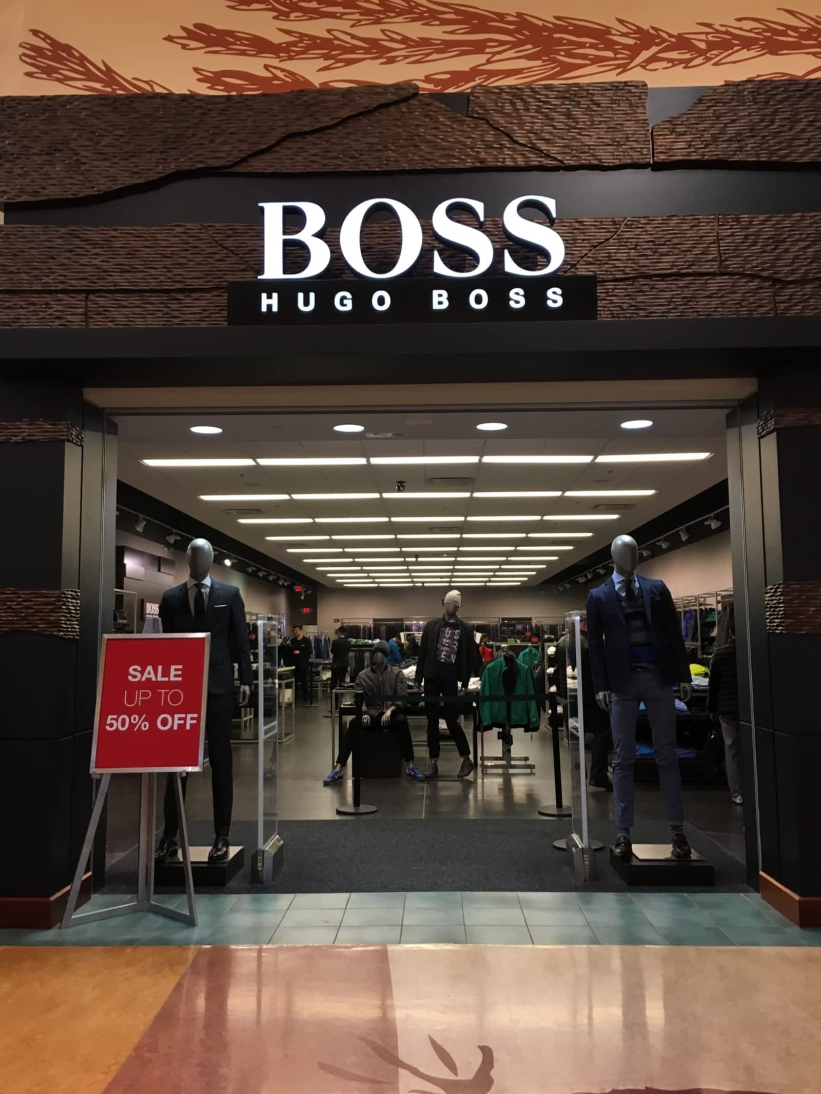 hugo boss factory store