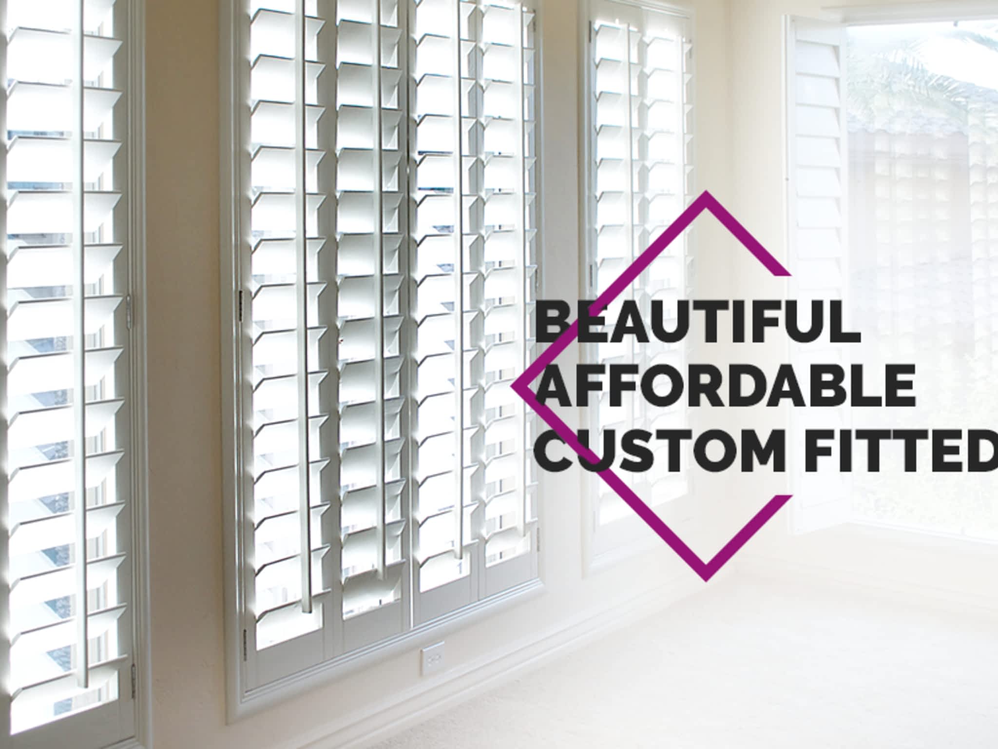 photo Diamond Custom Shutters