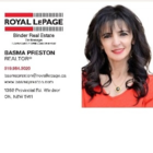 Basma Preston Realtor - Courtiers immobiliers et agences immobilières