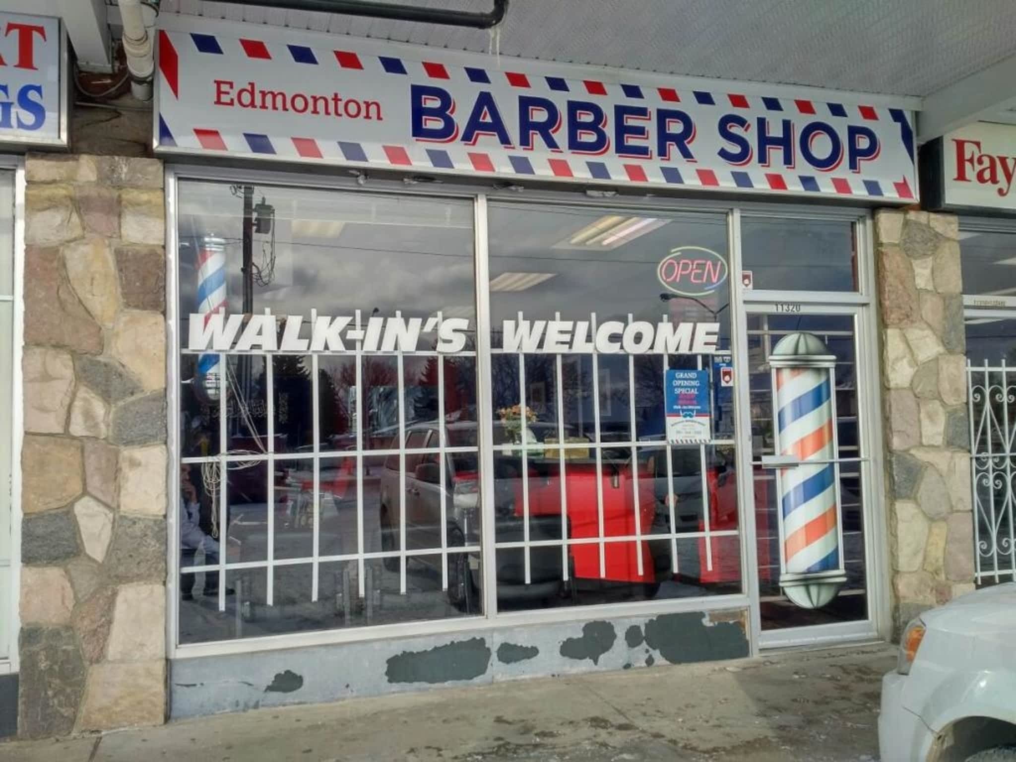 photo Edmonton Barber Shop