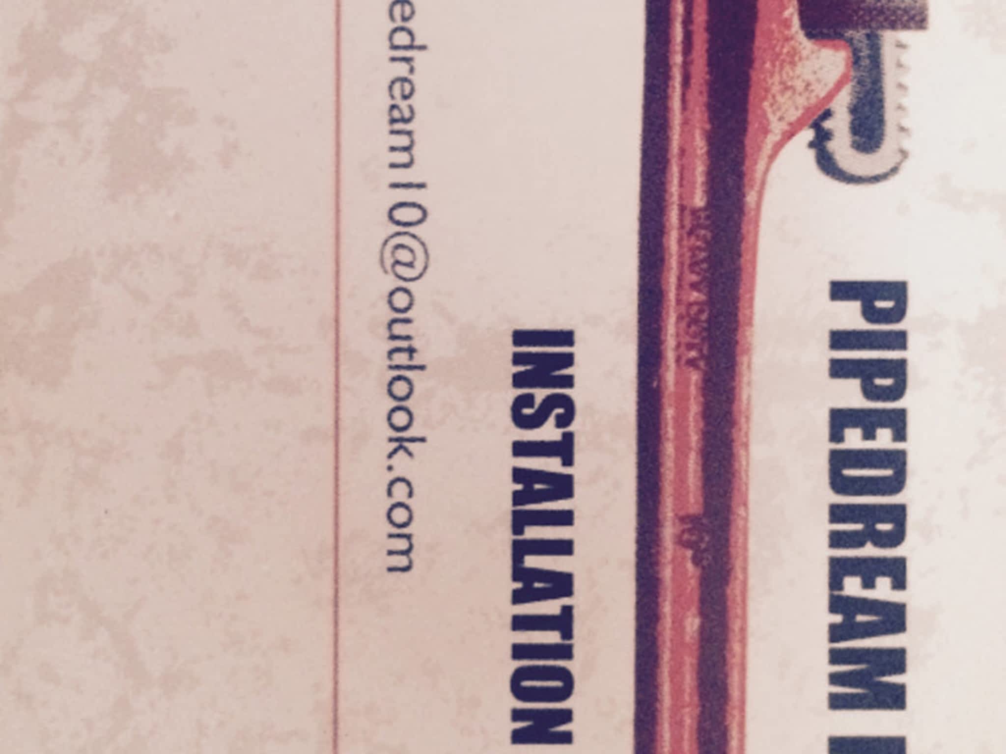 photo Pipedream Plumbing Installations & Service